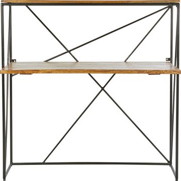 TOM TAILOR HOME Sekretär T-NEST SHELF OFFICE LOW, mittelhohes, offenes Sekretärregal, aus Mangoholz und Metall