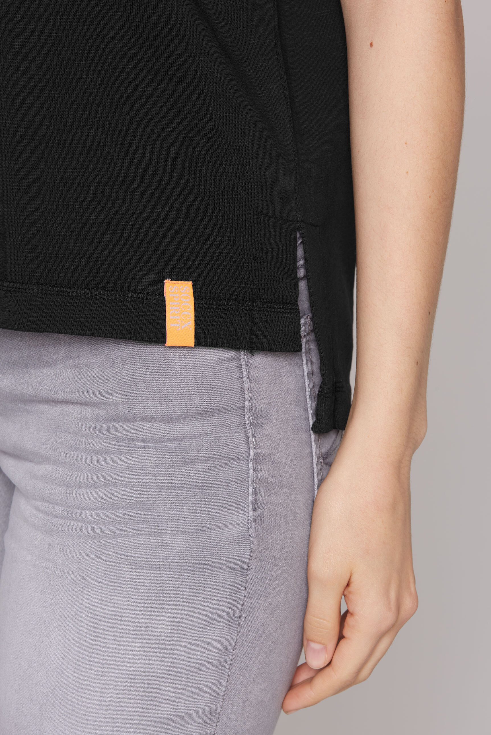 SOCCX Sweater mit Seitenschlitze