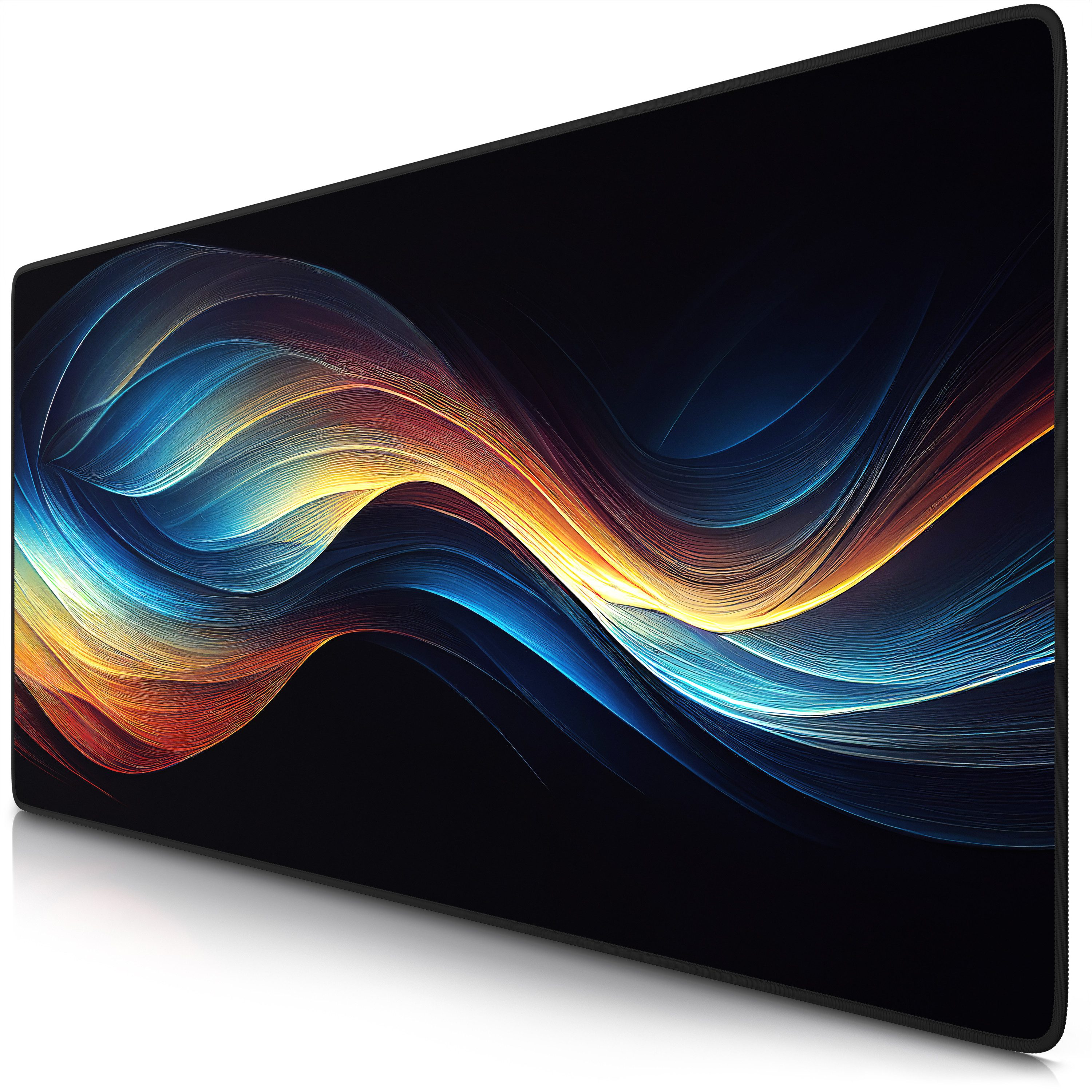 Gaming Mauspad XXL Speed Mousepad 900 x 400 x 3 mm, Schreibtischauflage, abwaschbar