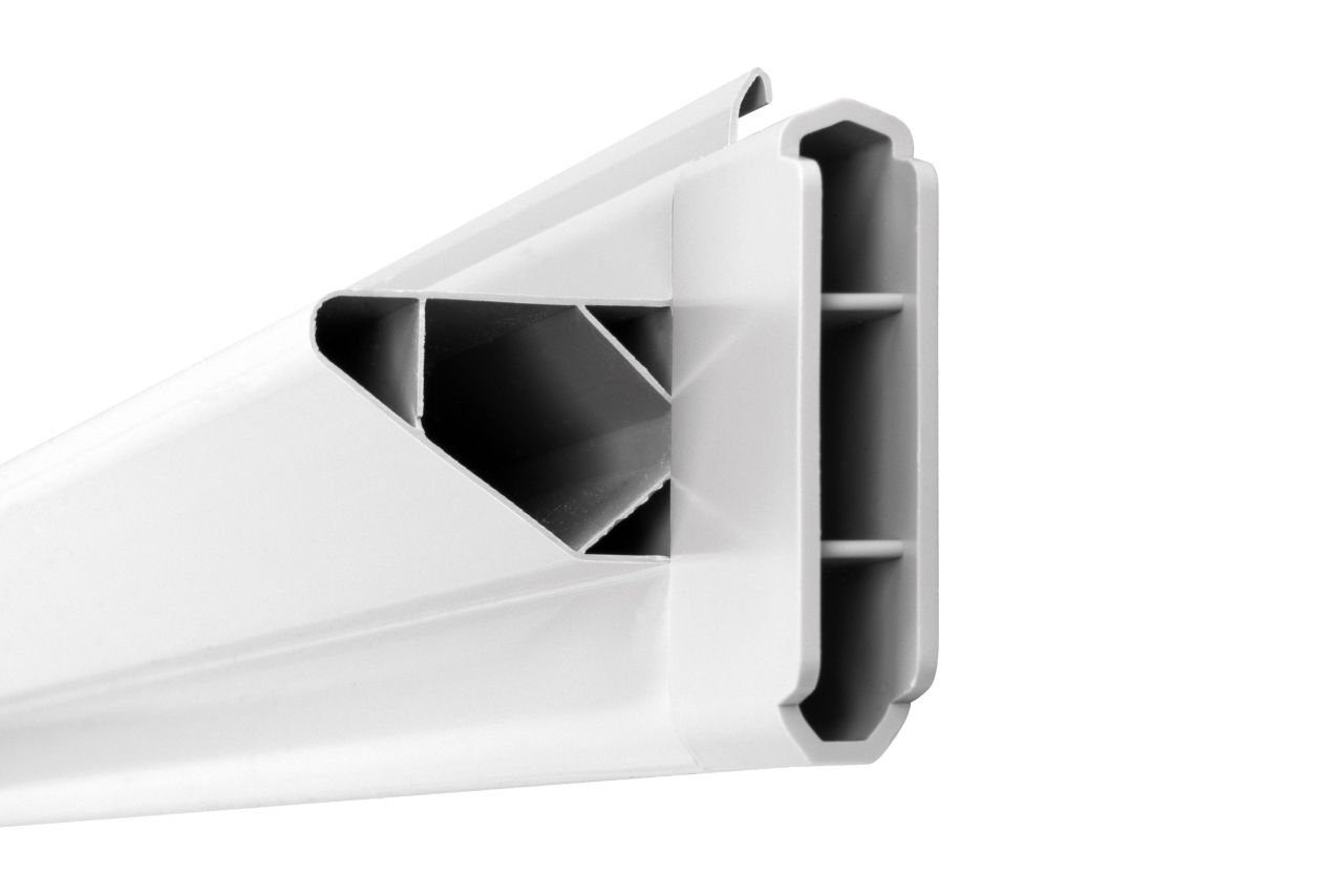 SCHELLENBERG Rollladenprofil Schellenberg PVC-Winkelendleiste Maxi weiß günstig online kaufen