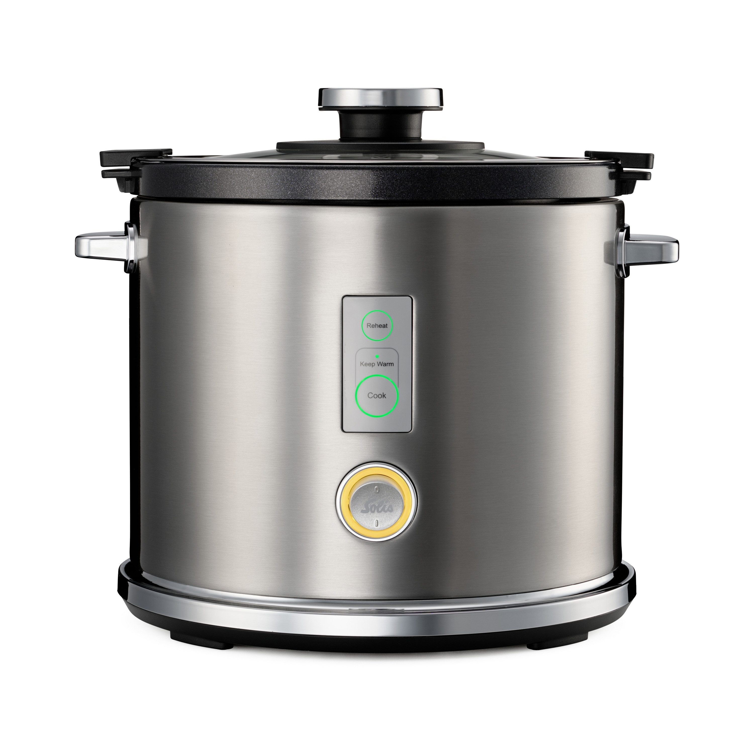 SOLIS OF SWITZERLAND Reiskocher Rice Cooker Multi, Typ 8162, 650 W, Dampfgar- und Warmhaltefunktion, 1,2 L Volumen, beschichtet