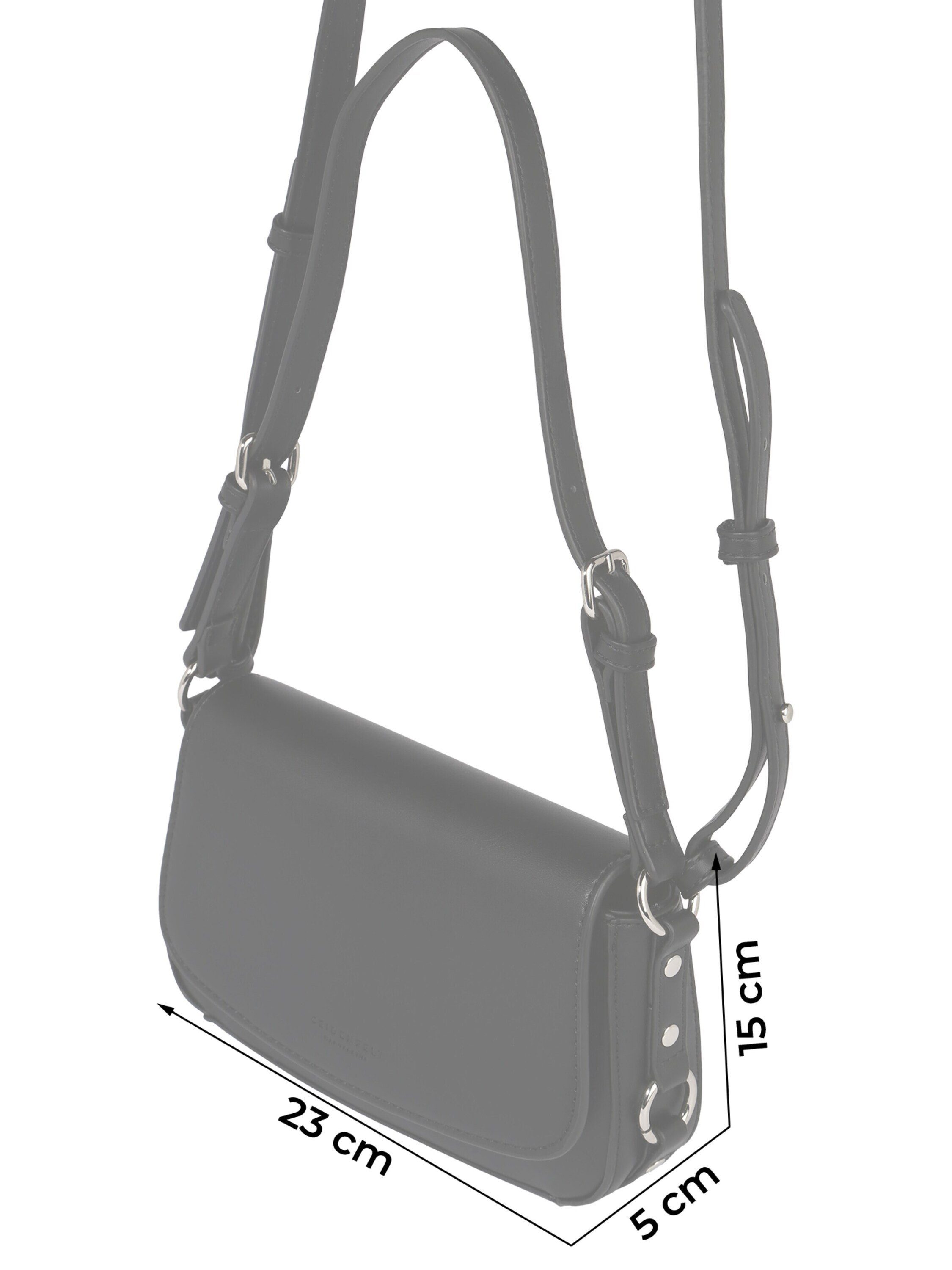 Seidenfelt (1-tlg) Handtasche Black Manufaktur
