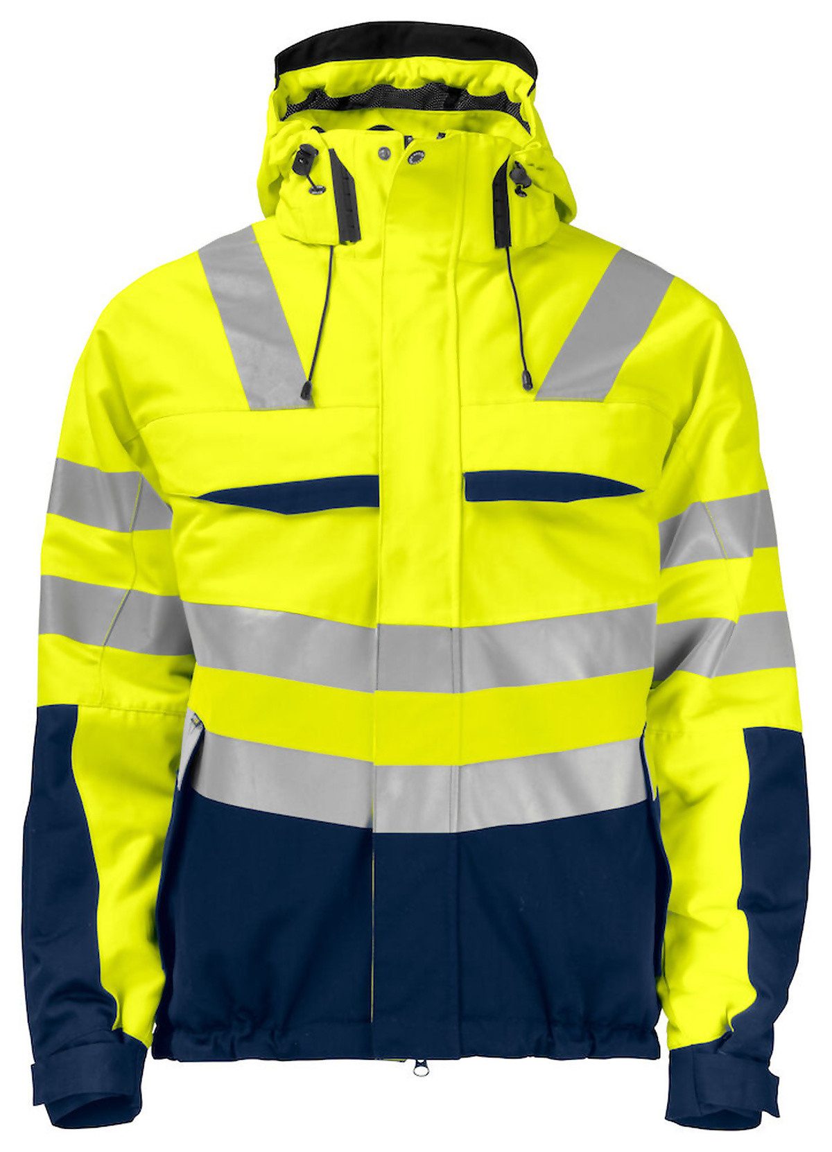 ProJob Arbeitsjacke 6414 GEFÜTTERTE JACKE EN ISO 20471 KLASSE 3/2