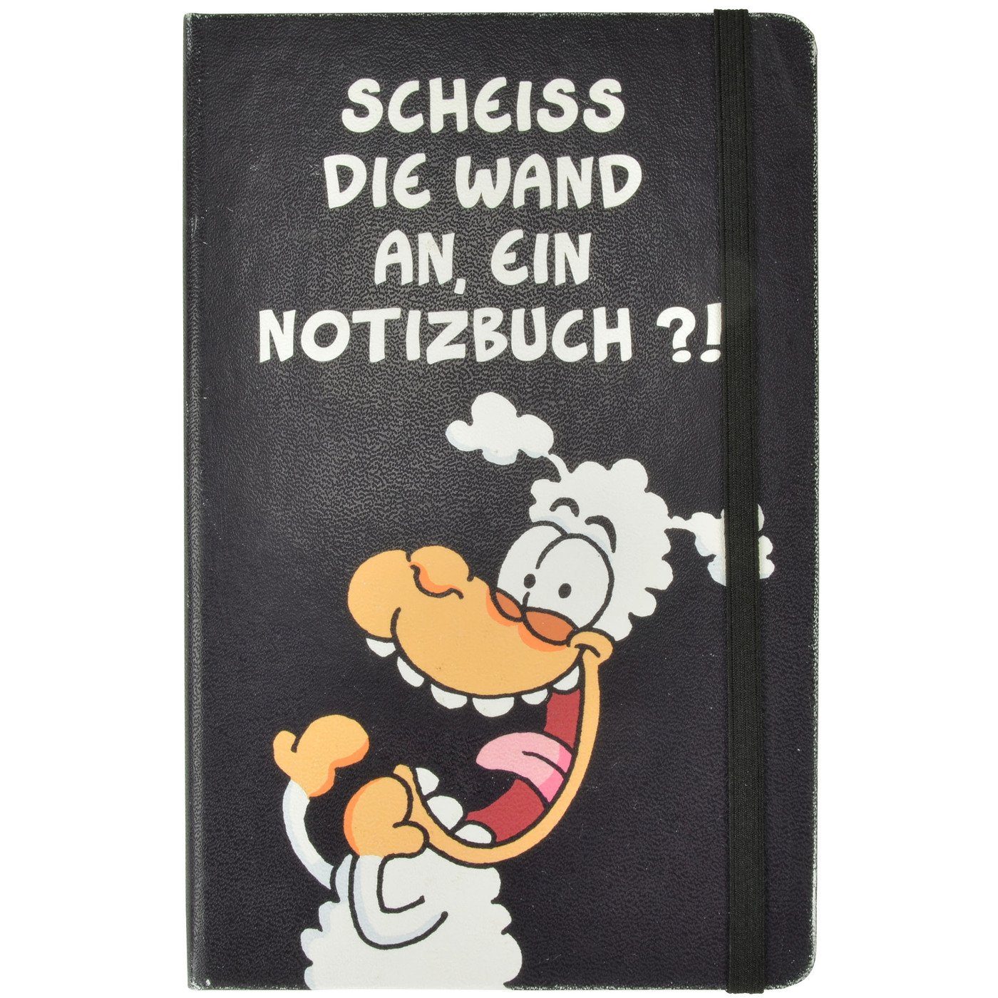 United Labels® Notizbuch Ralph Ruthe Notizbuch - Scheiß die Wand an, ein Notizbuch?! 13 x 21 cm
