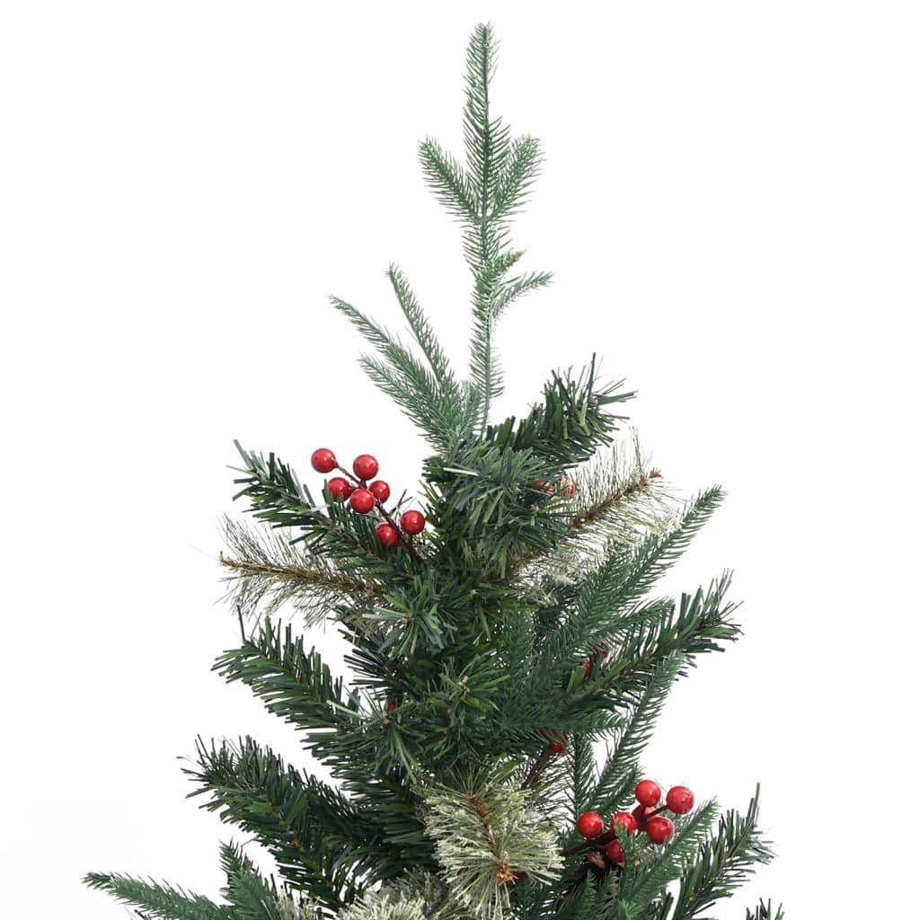 Künstlicher Grün Weihnachtsbaum PE cm Zapfen & Weihnachtsbaum 150 PVC mit furnicato