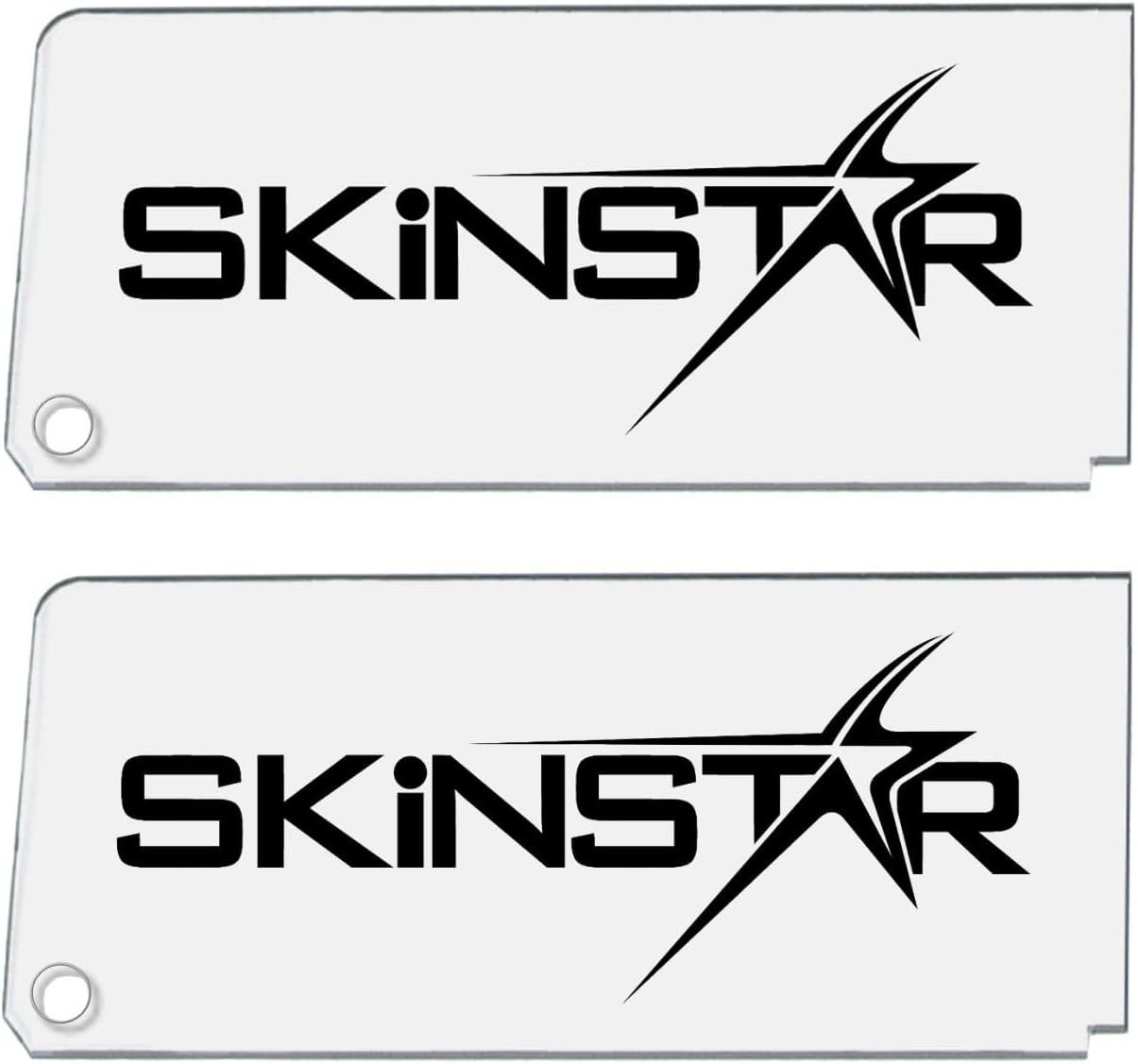 SkinStar Ski SKINSTAR Ski Wachs Abziehklinge Plexiklinge 3mm - 2er Set