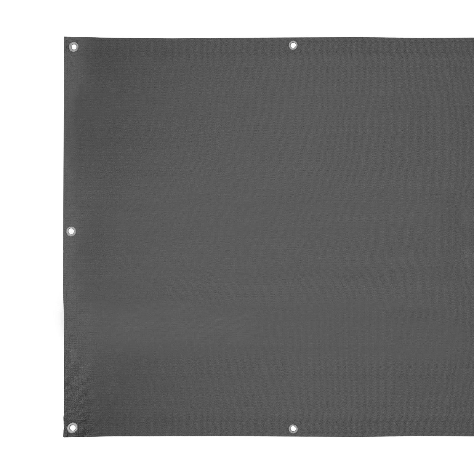 Floordirekt Balkonsichtschutz 90x500 cm, Balkon Sichtschutz mit wetterfestem HDPE-Stoff (Packung, 1-St) Balkonverkleidung für UV-, Wind- & Sichtschutz - creme/b – Bild 4 von 5
