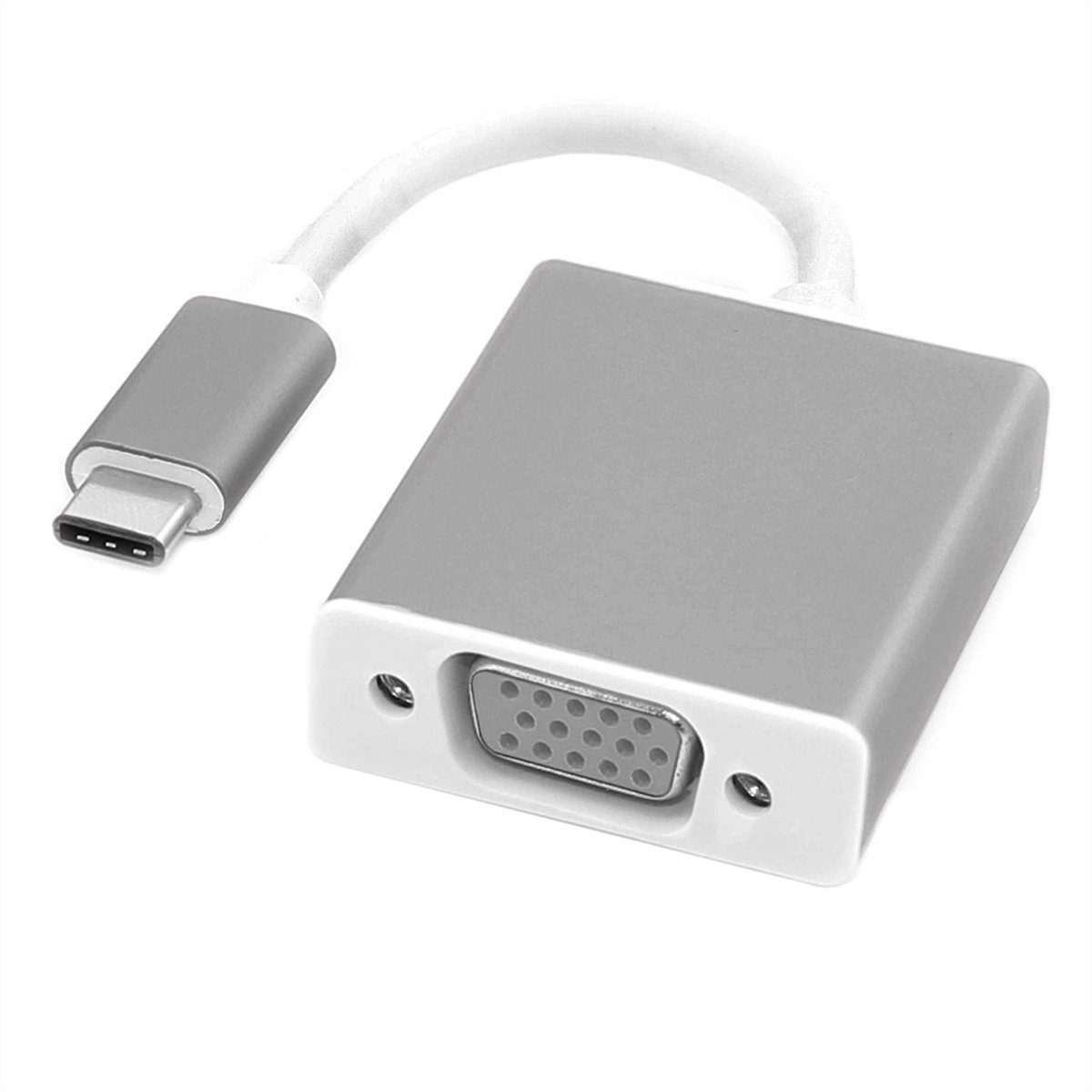 Display Adapter USB Typ C - VGA Audio- & Video-Adapter