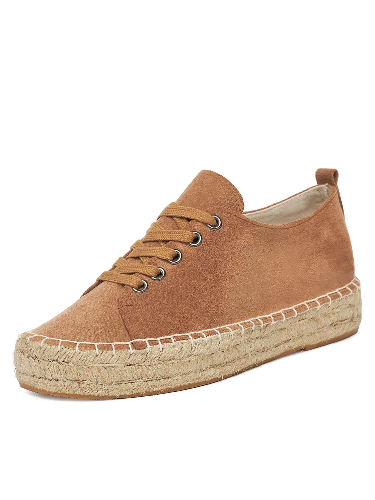 DeeZee Deezee Frauen-Espadrilles Brown ZF230819 Espadrille