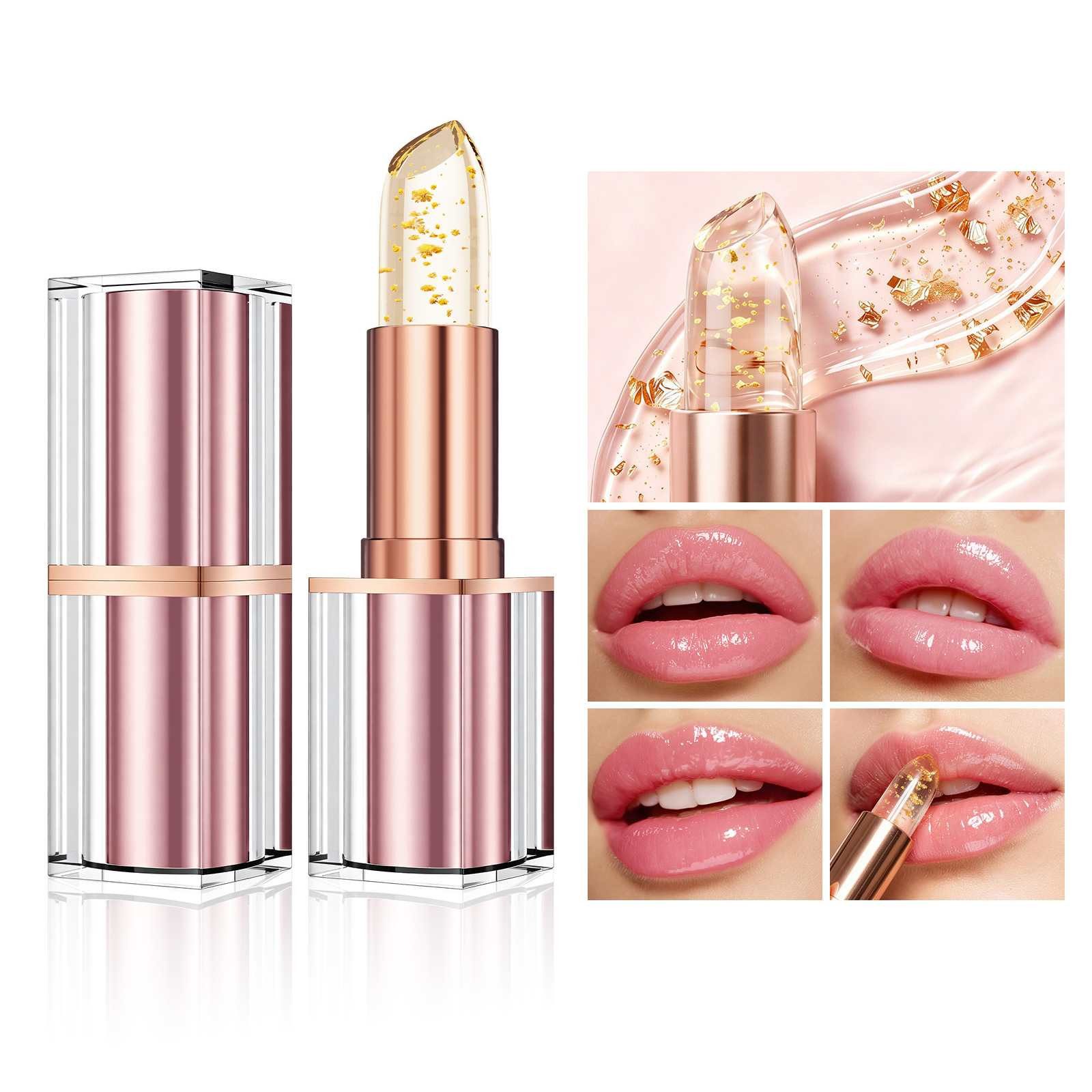 DEBAIJIA Lippencreme Farbwechsel Lippenbalsam, Feuchtigkeitsspendend Lippenstifte