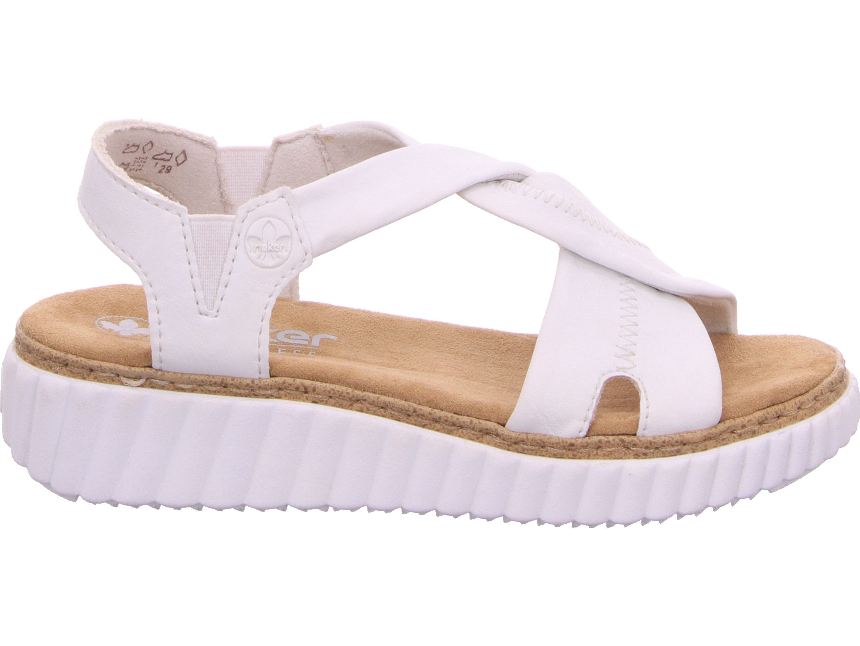 Rieker Sandale, Sommerschuh, Sandalette, Keilabsatz, mit günstig online kaufen