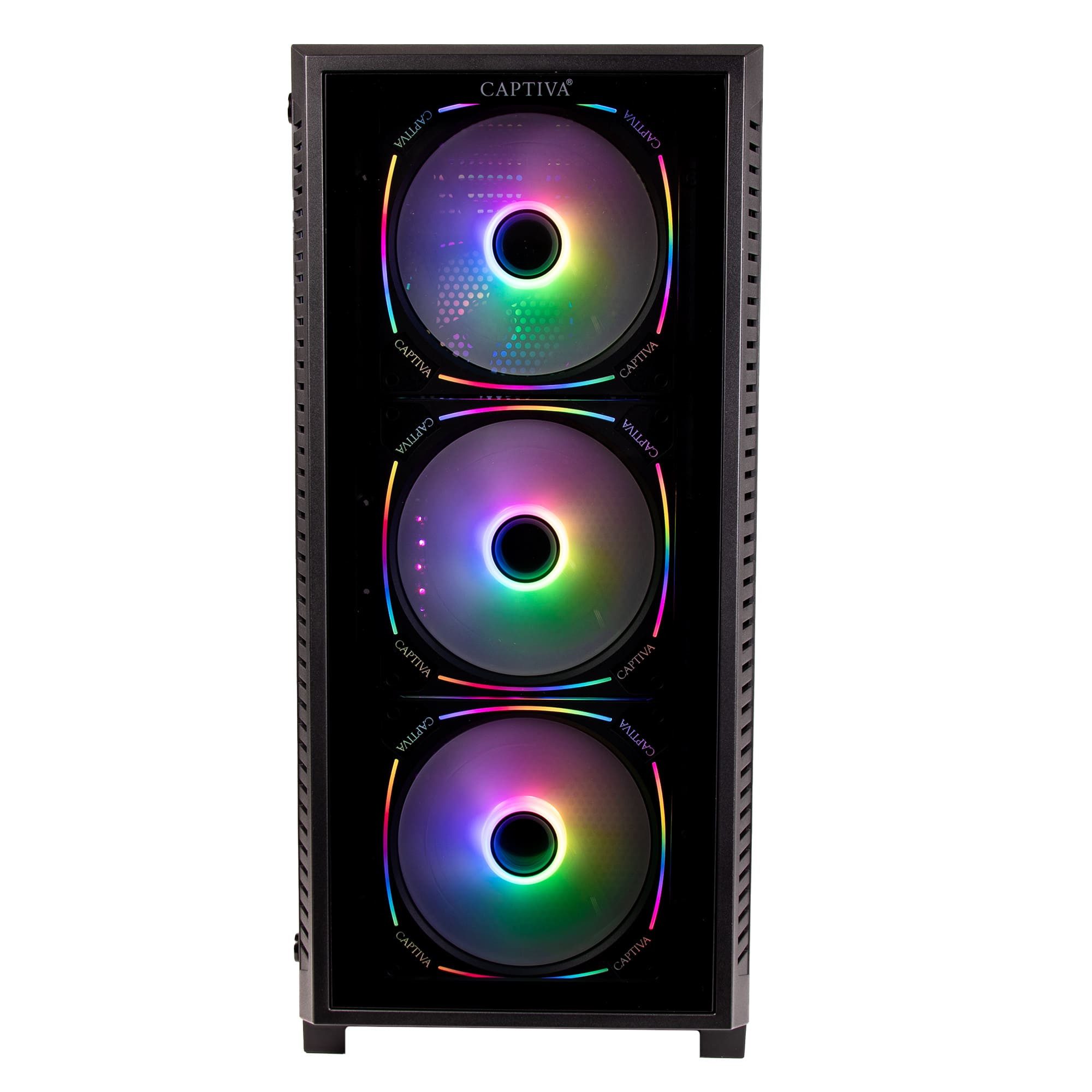 CAPTIVA Highend Gaming R99-390 PC (AMD Ryzen 7 9850X3D, GeForce® RTX™ 5080, 32 GB RAM, 2000 GB SSD, Luftkühlung, WLAN, Windows 11 Home)