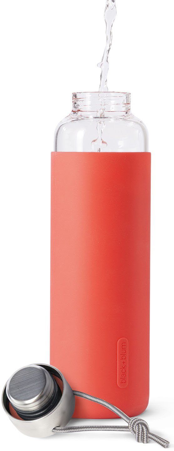 black+blum Trinkflasche, stylisch und auslaufsicher, 600 ml