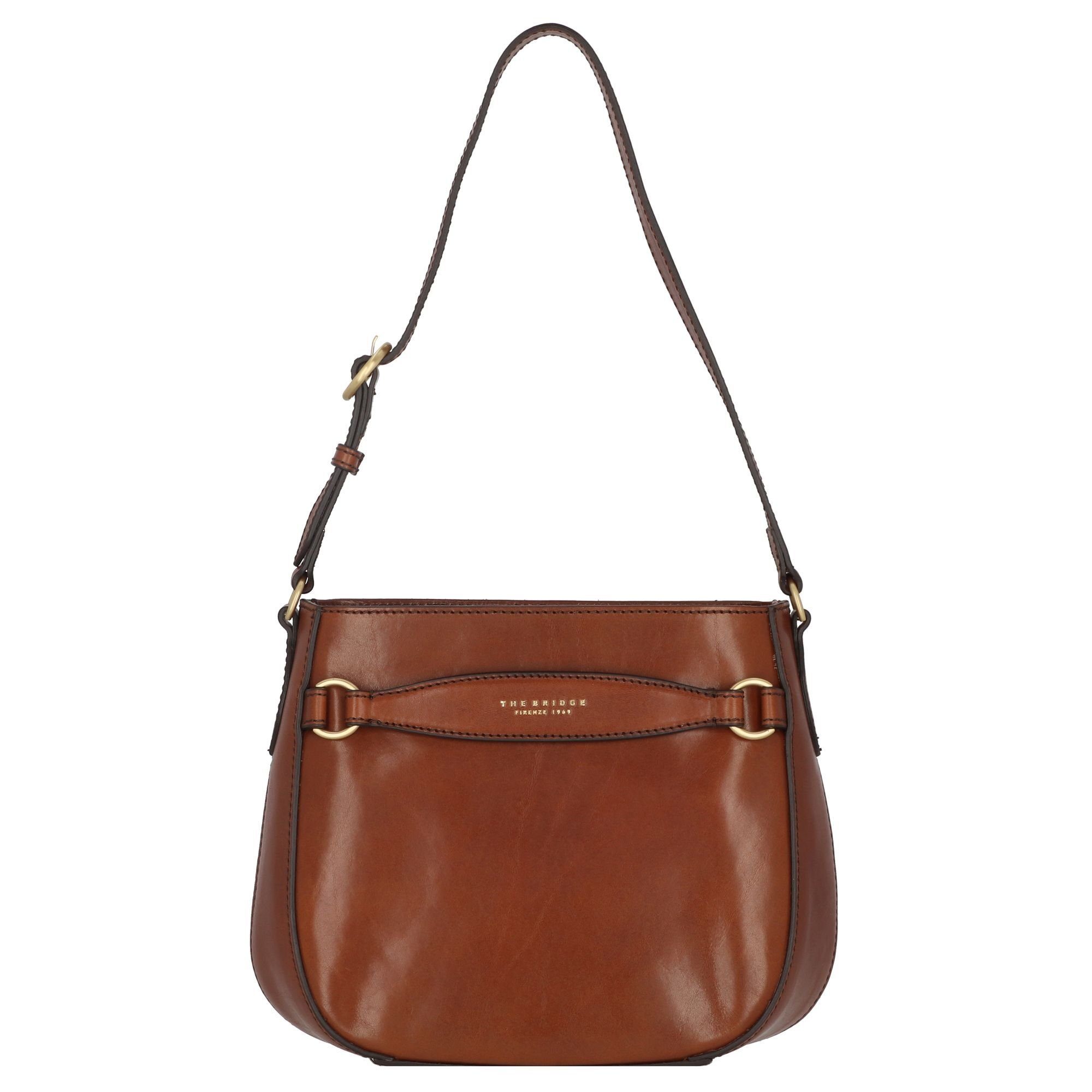 THE BRIDGE Schultertasche Bettina, Leder