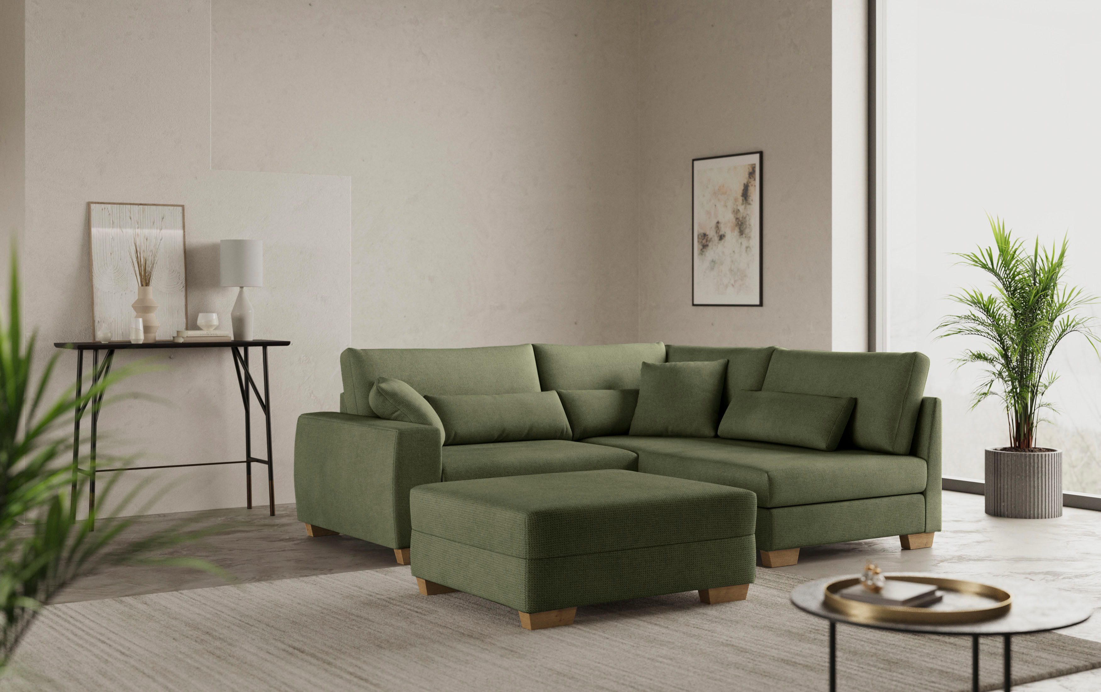 Mr. Couch Hocker Helena, Mit Federkern, günstig online kaufen