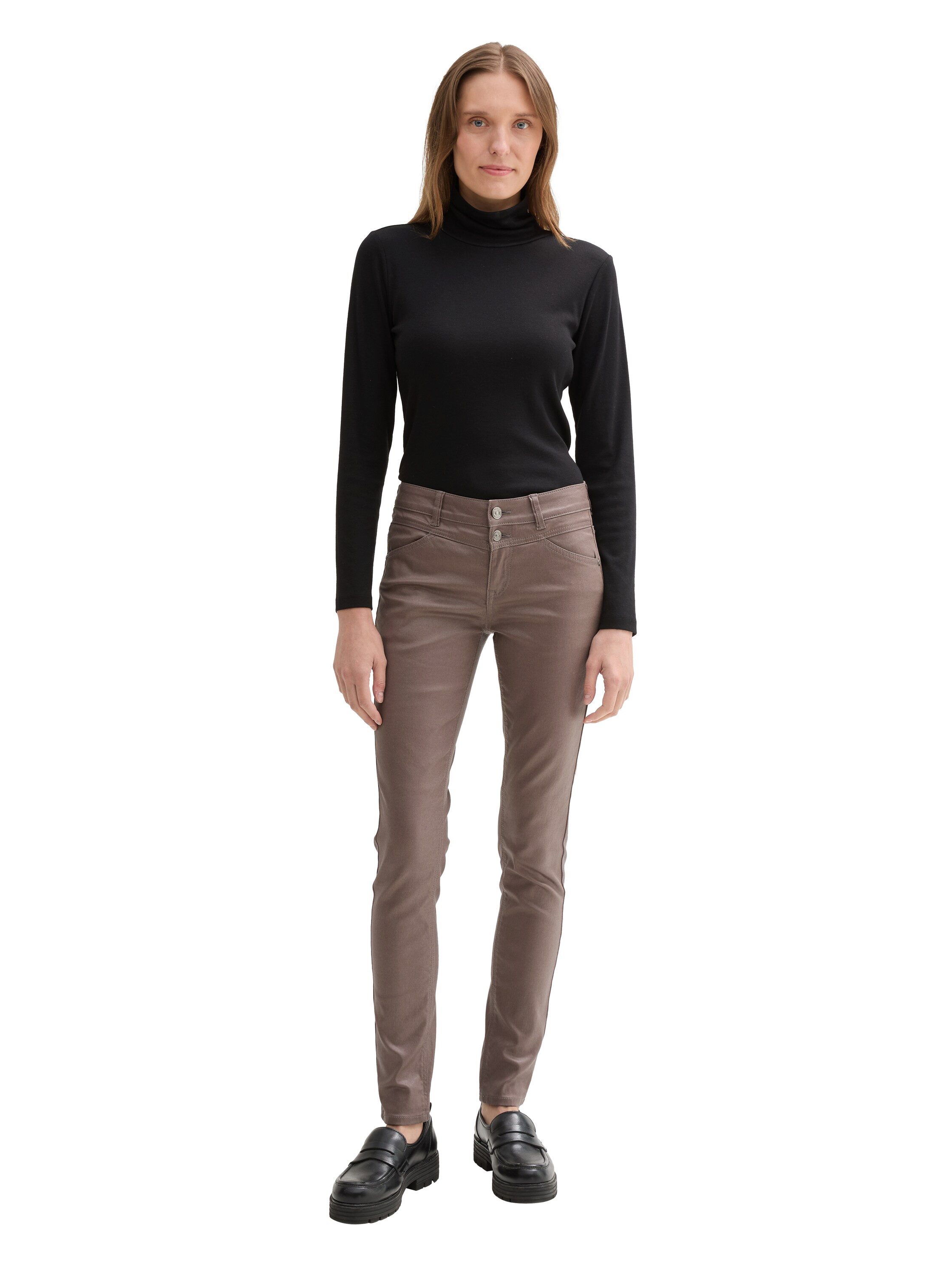 TOM TAILOR Skinny-fit-Jeans ALEXA mit Beschichtung