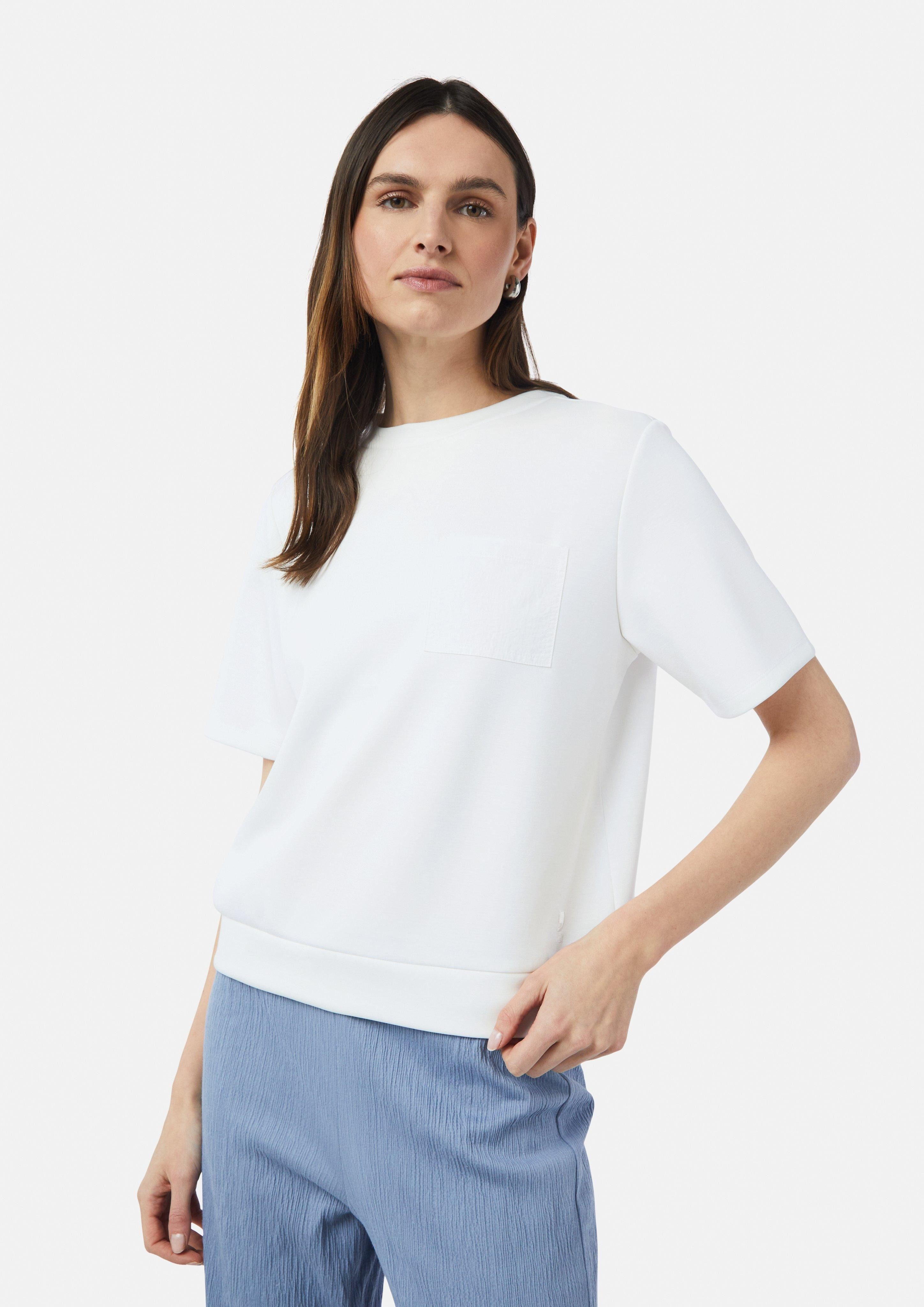 comma casual identity Kurzarmshirt T-Shirt aus günstig online kaufen