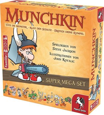 Pegasus Spiele Spiel, Munchkin Fantasy Super-Mega-Set