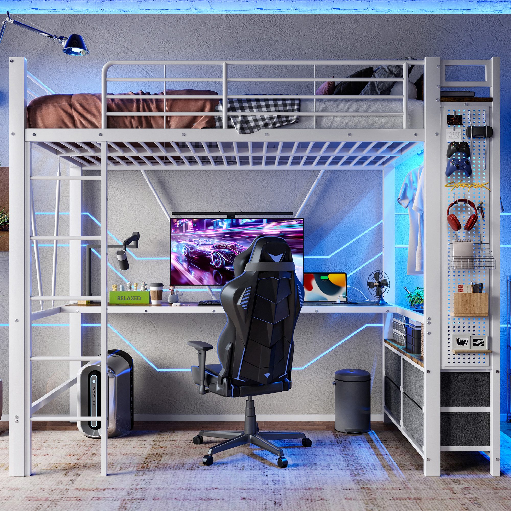 MODFU Kinderbett aus Eisen, Mit Trockenstab, günstig online kaufen