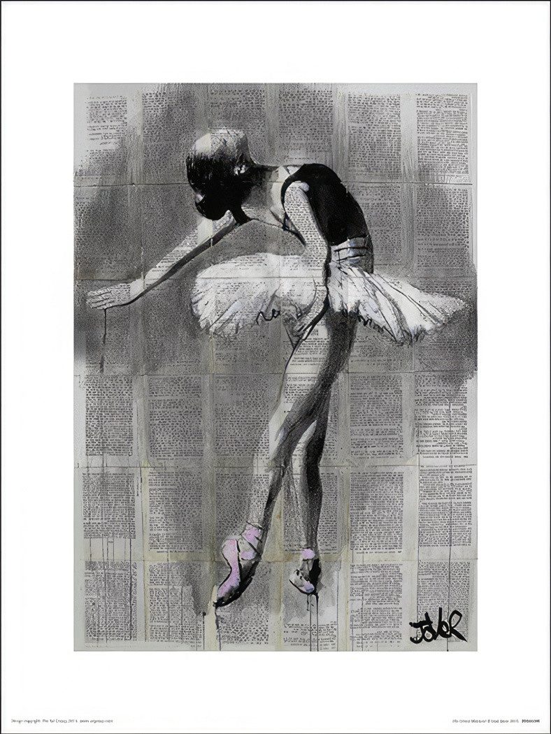 PYRAMID Poster Loui Jover Kunstdruck Her Finest Moment 30 x 40 cm