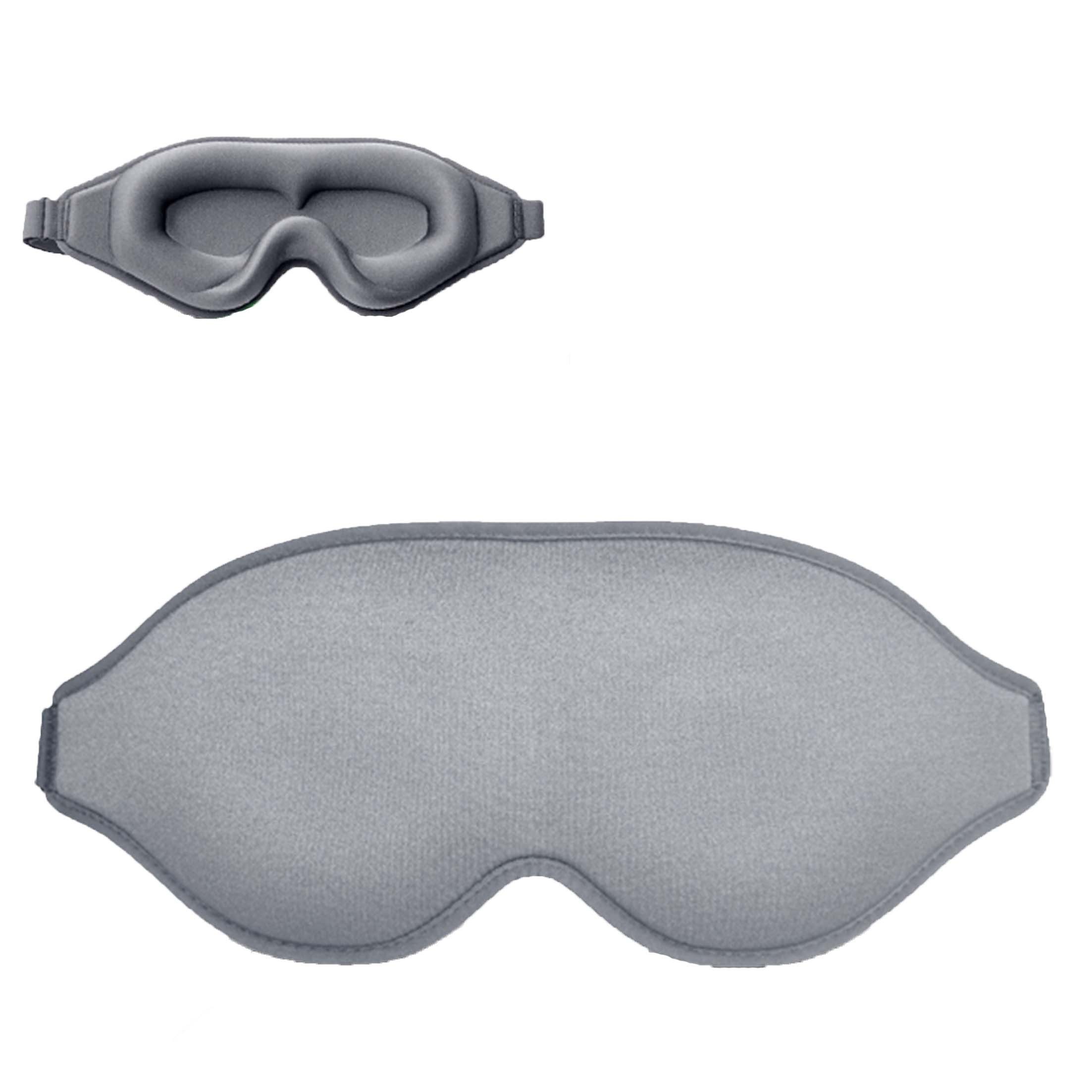 KINSI Schlafmaske Schlaf-Augenmaske, Verdunkelung, Schlafbrille für Nachtschlaf, Eine atmungsaktive und bequeme Schlafmaske für jede Schlafenszeit