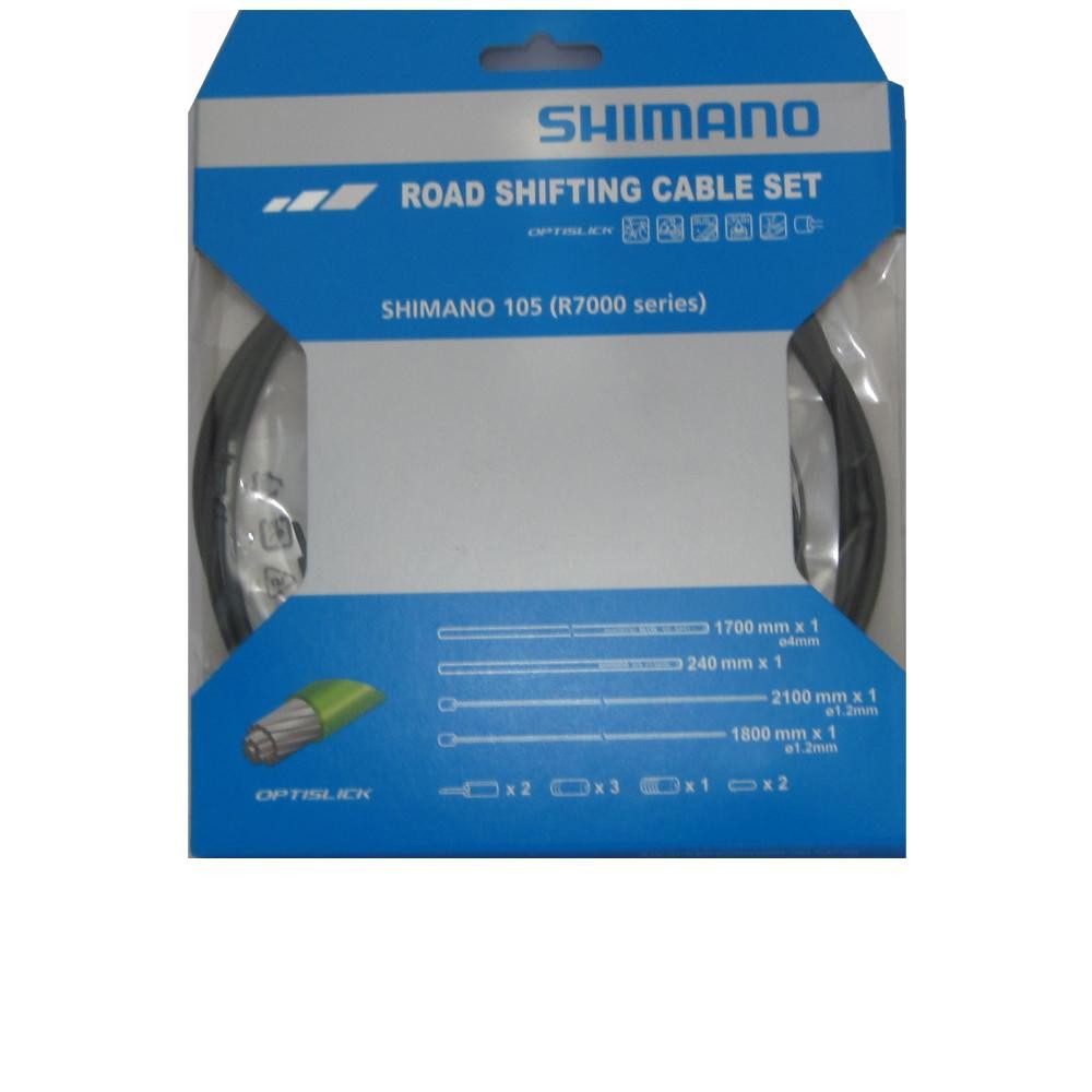 Shimano Schaltzug SHIMANO Schaltzug-Set 105 OPTISLICK Schaltzug - 105, Schwarz