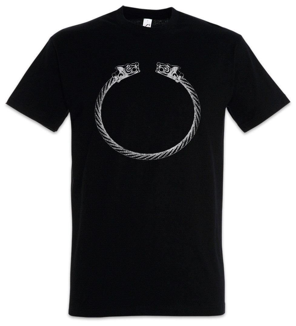 Urban Backwoods Print-Shirt Viking Bracelet Herren T-Shirt Armreif Wikinger Vikings Walhalla Odhin (1-tlg) Odín Wotan Woden Thor