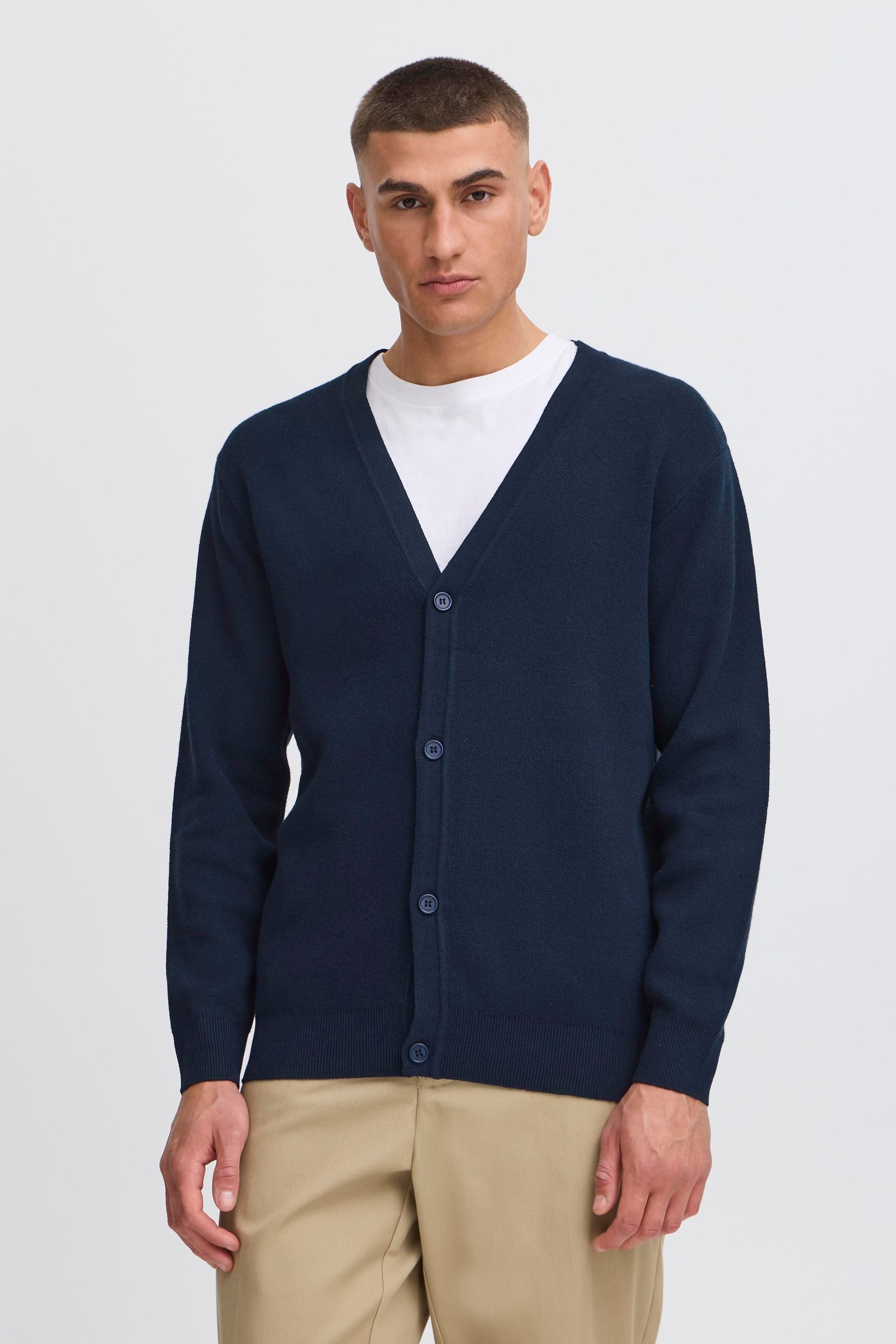 !Solid Strickjacke SDFINTO Moderne Strickjacke mit Knopfleiste günstig online kaufen