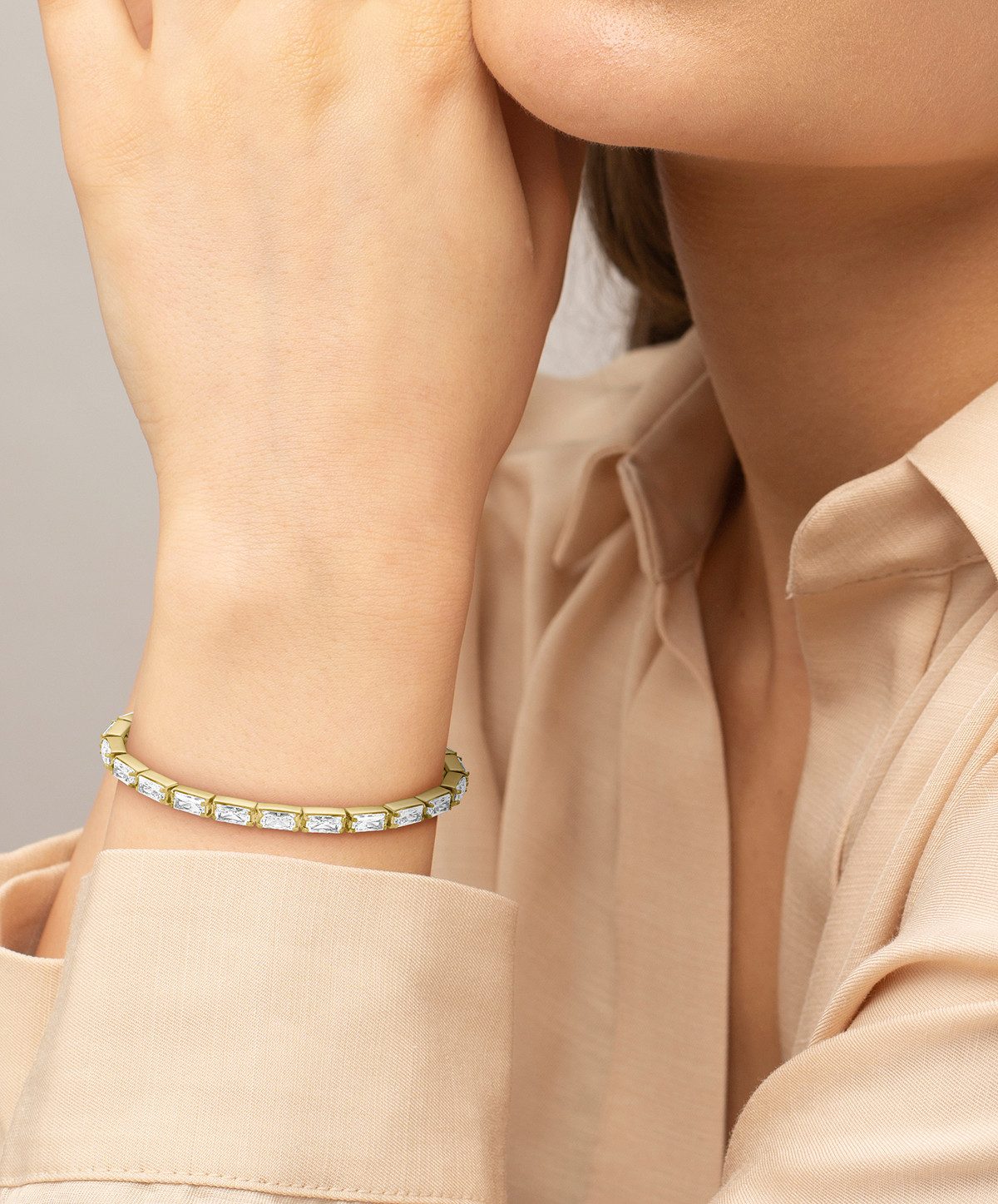 Lacoste Tennisarmband DUCHESS, mit Preciosa Crystal