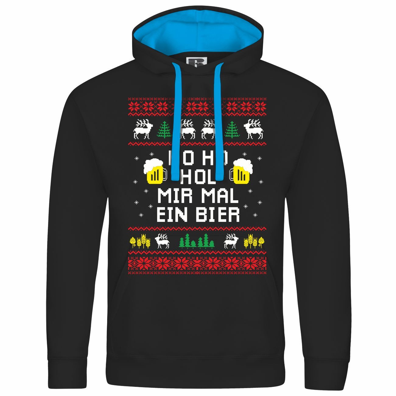 deinshirt Kapuzenpullover Herren Kapuzenpullover HO HO günstig online kaufen