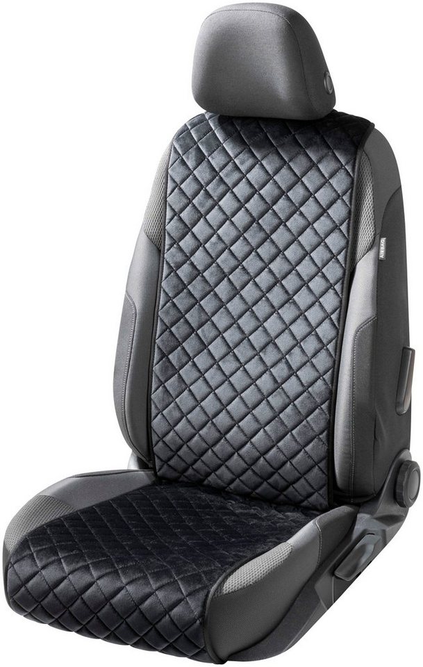 WALSER Autositzauflage Comfortline Luxor, Oberstoff aus Polyester und  Unterstoff aus Baumwolle und Polyester
