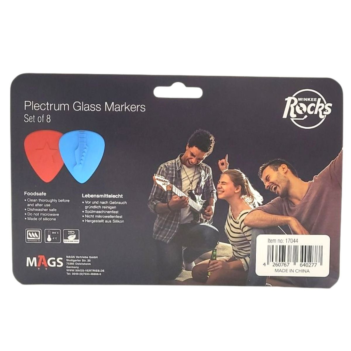 MAGS Küchenorganizer-Set Plektrum Glasmarker 8er Set, günstig online kaufen