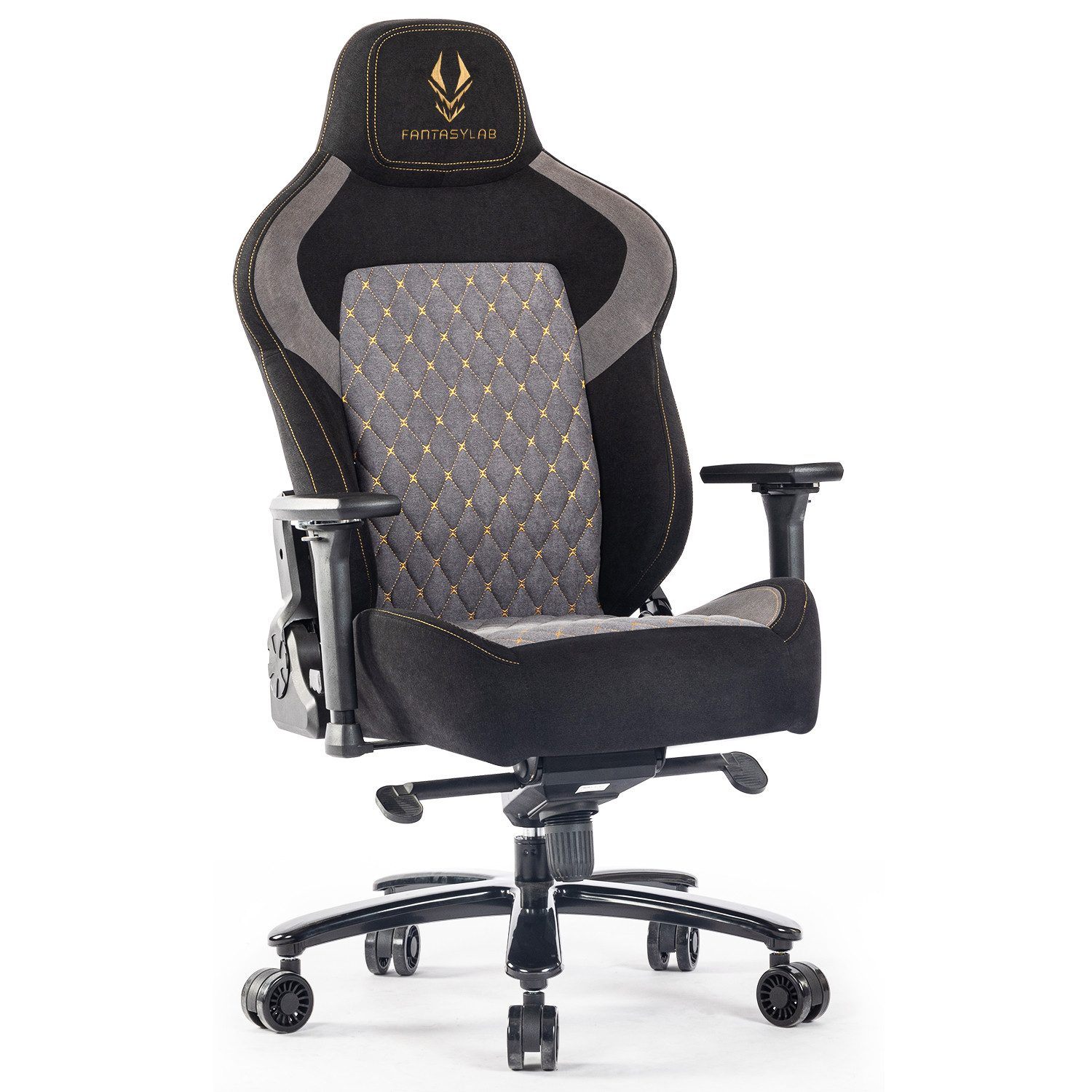 FANTASYLAB Gaming-Stuhl Ergo-Gamingstuhl 200kg, Lendenstütze, Büro/Gaming günstig online kaufen