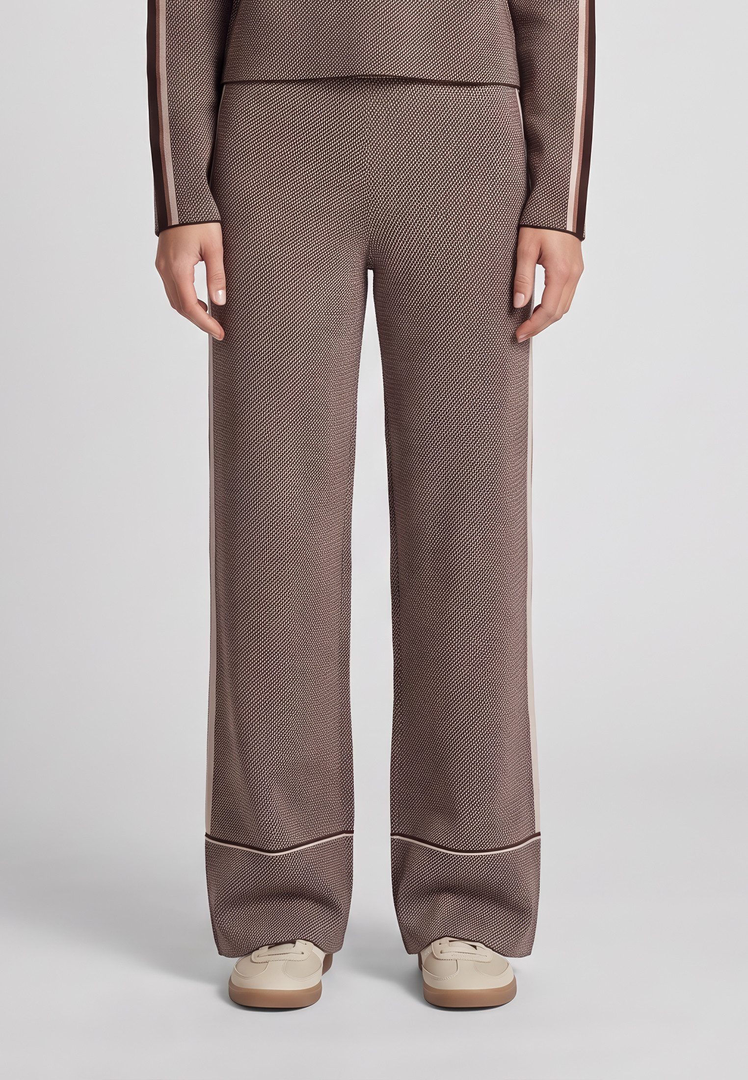 MARC AUREL Stoffhose mit Streifen