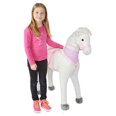 Pink Papaya Stehpferd »Stehpferd für Kinder zum Reiten Luna 105 cm«, Spielpferd, Pferd zum Reiten