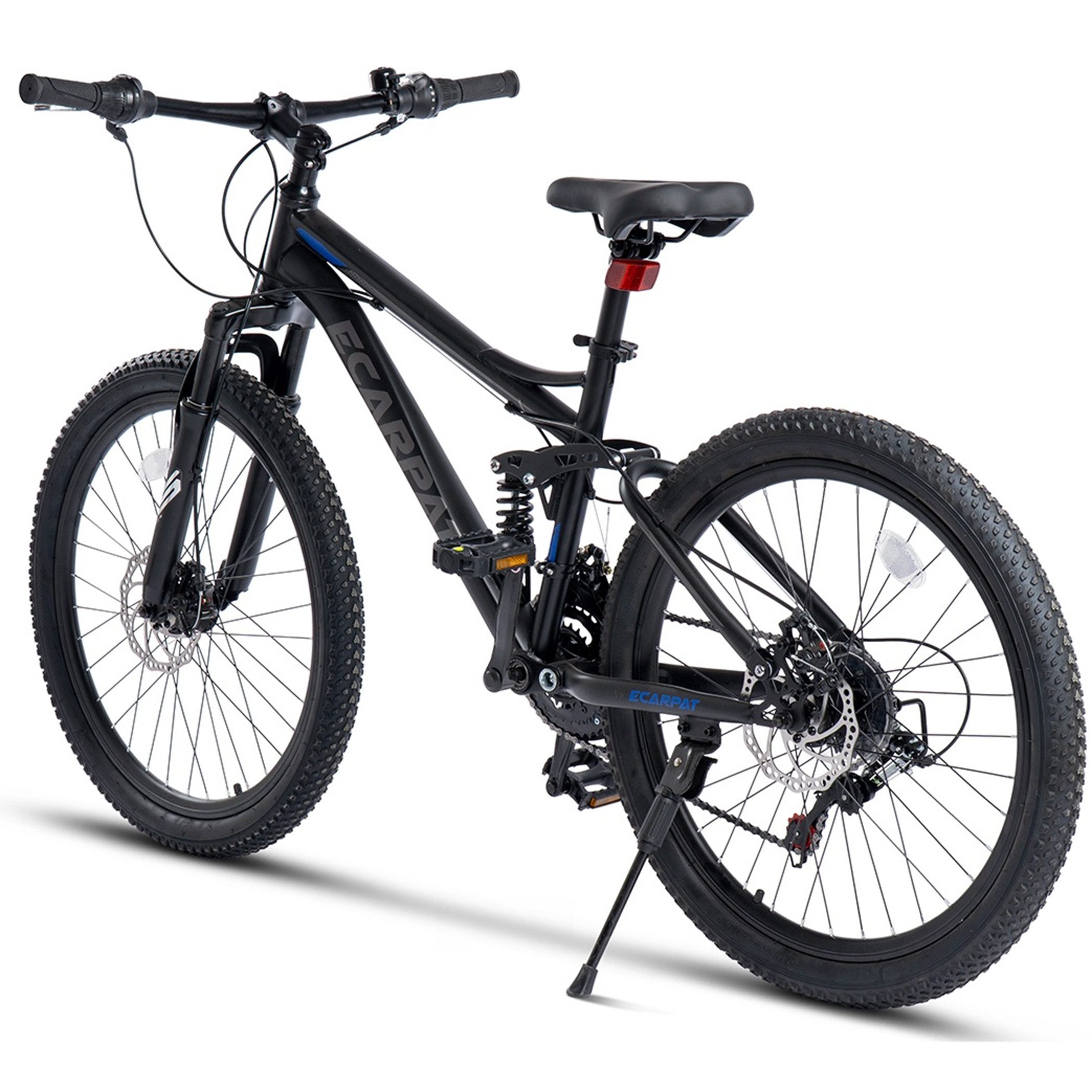 CARPAT SPORT Mountainbike 24 26 27.5 29 Zoll Fahrrad für Herren Damen Jungen, 21 Gang Shimano Tourney Schaltwerk, Kettenschaltung, mechanische Scheibenbremse, MTB Fahrrad Bike