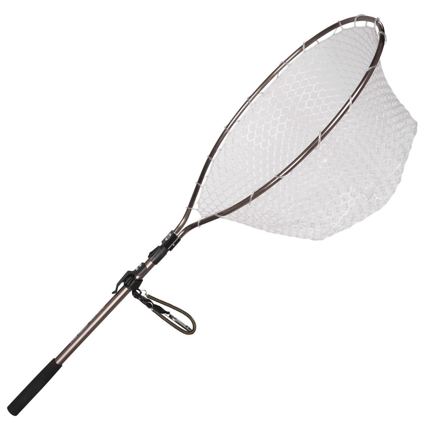 Angelkescher Trout Master River Rubber Flick Net 45x57x25cm - Forellenkescher