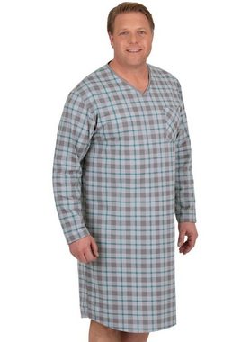 Trigema Pyjama TRIGEMA Herren Nachthemd mit Brusttasche