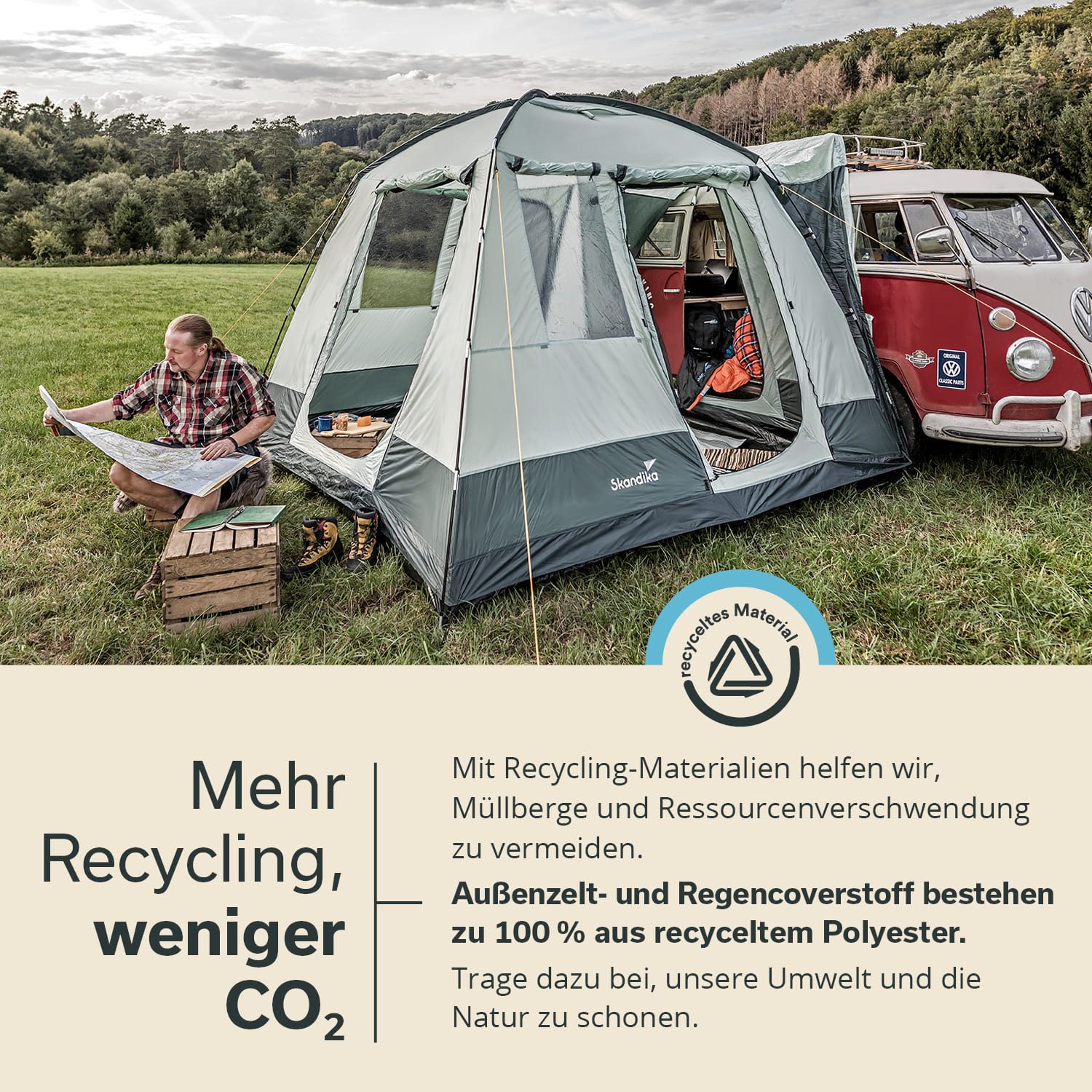 Skandika Buszelt Pitea Van, Heckzelt für günstig online kaufen