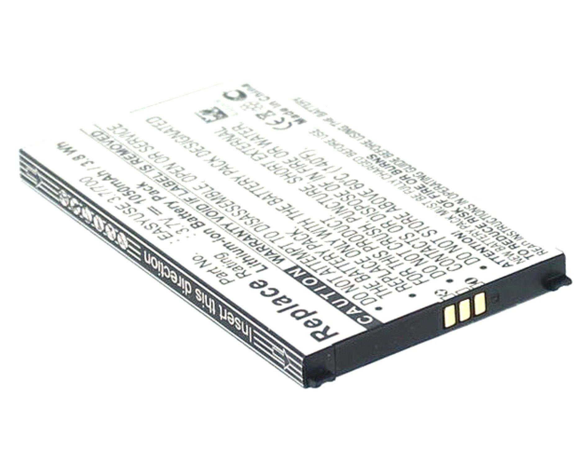 MobiloTec Akku kompatibel mit Doro HandlePlus 326I Akku Akku 1050 mAh (1 St)