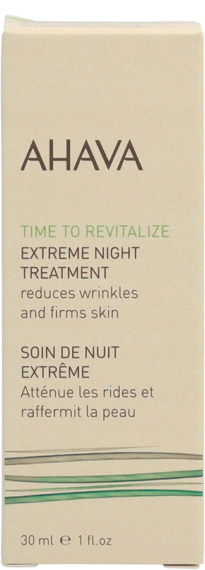 Revitalize Time Night AHAVA Extreme Treatment Nachtserum To