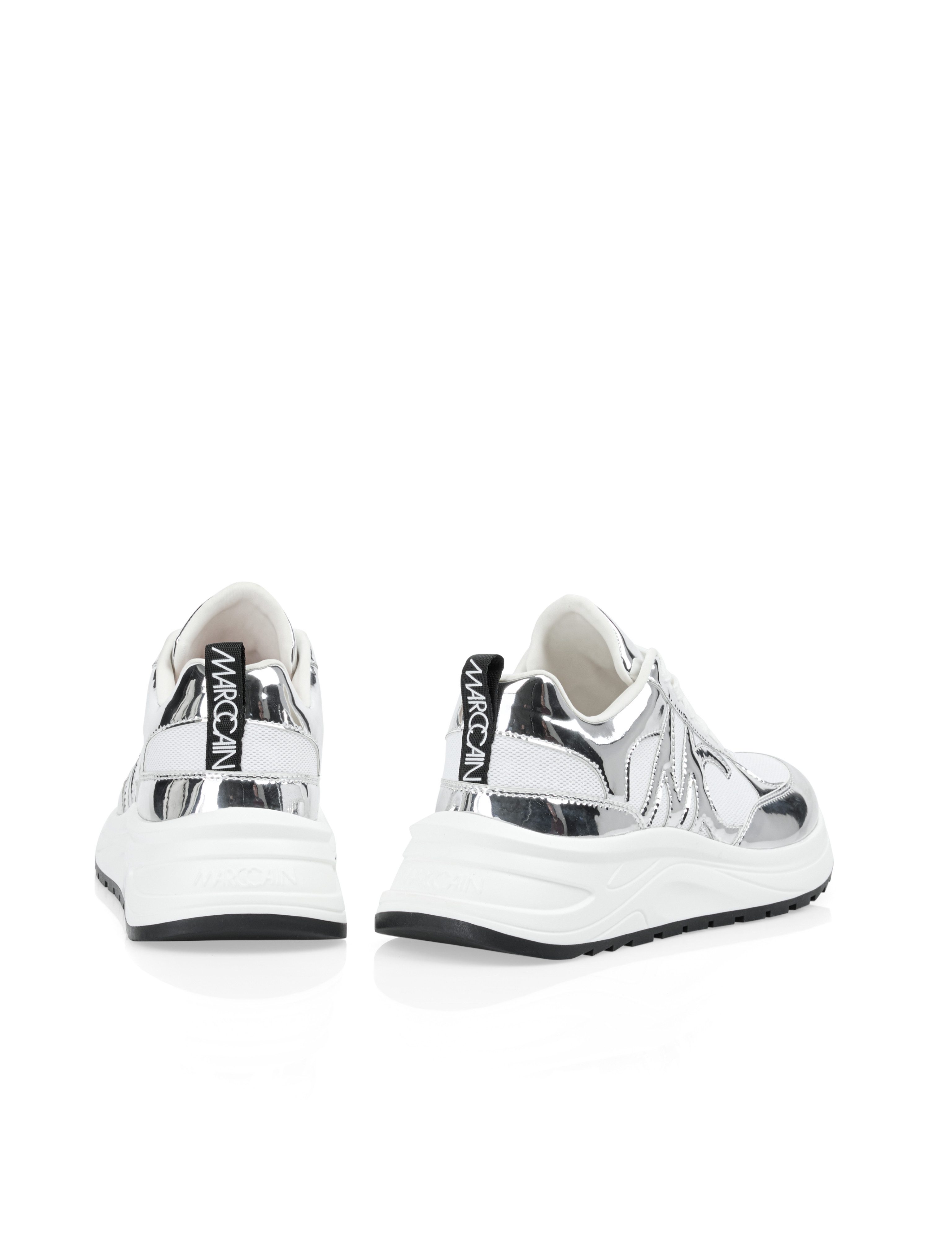 Marc Cain "Sky Colours" Plateausneaker, Chunky Sneaker im Metallic Look günstig online kaufen