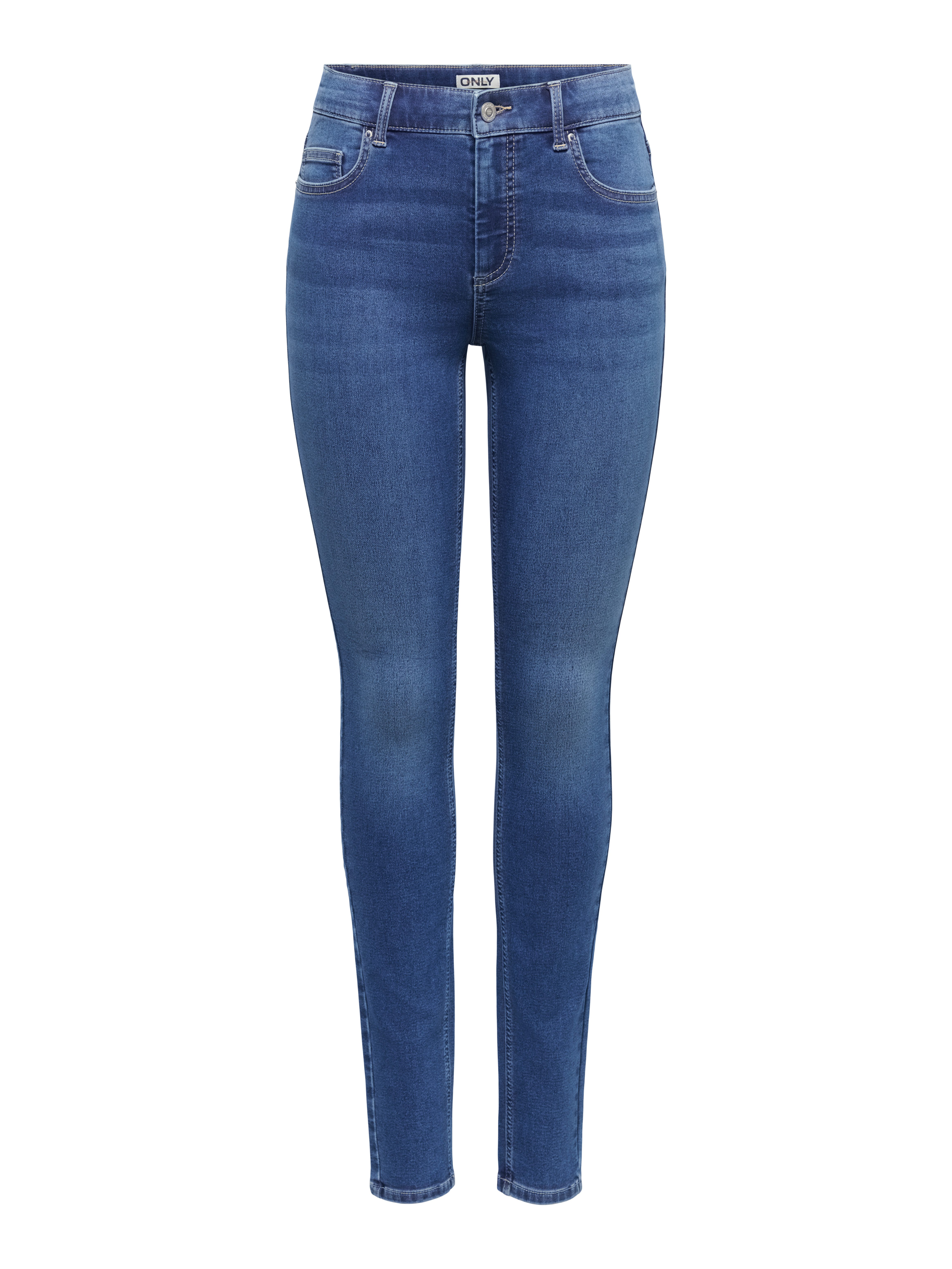 ONLY Skinny-fit-Jeans ONLSIW MID WAIST JOGG SK DNM Baumwollmischung, mid waist
