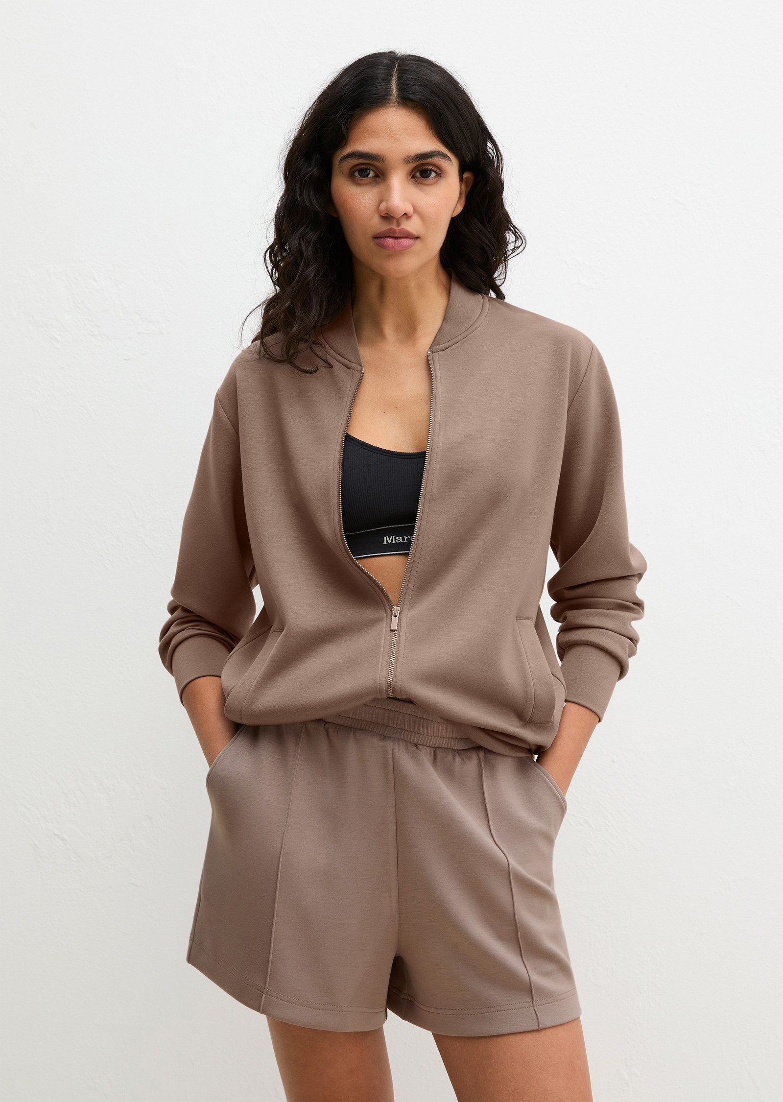 Marc O'Polo Sweatjacke Modal Allure