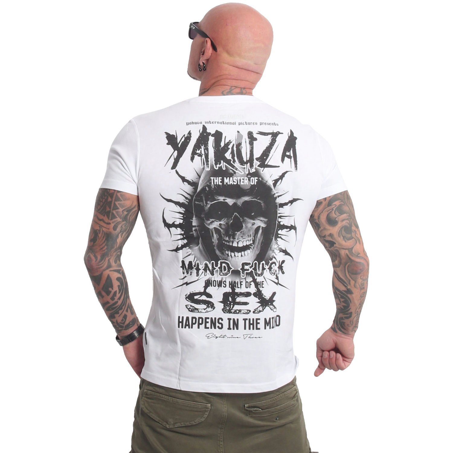 YAKUZA T-Shirt Mind weiß