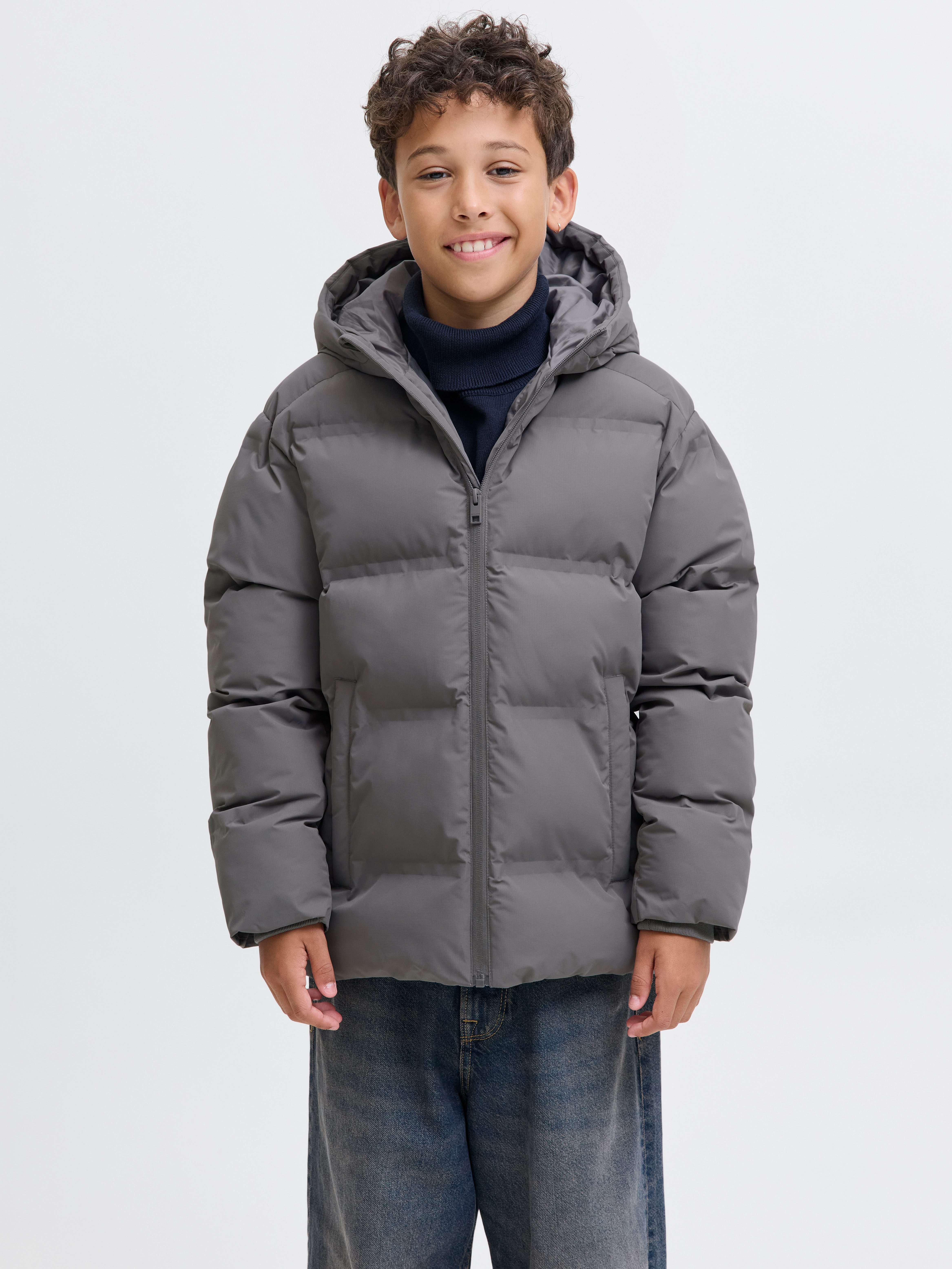 Jack & Jones Junior Steppjacke JJESOHO PUFFER HOOD SN JNR