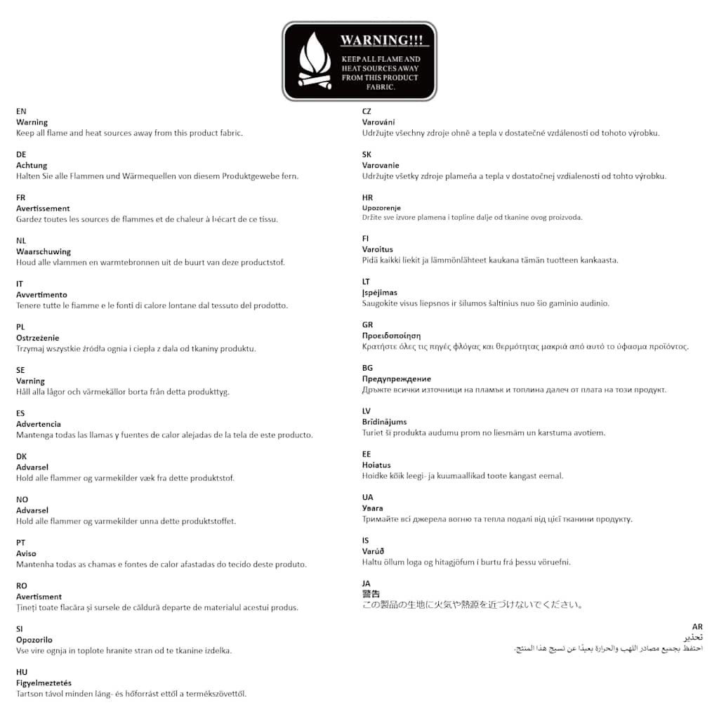 furnicato Faltzelt Campingzelt Kabine Blau 298x158x132 cm wasserdicht für 4 Personen, (1 tlg)