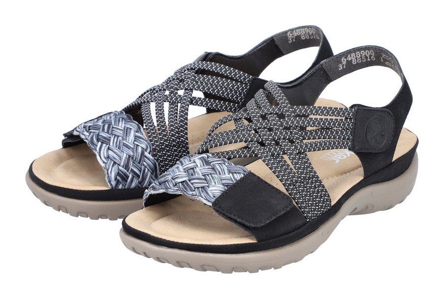 Rieker Riemchensandale, Sommerschuh, Sandalette, Keilabsatz, mit günstig online kaufen