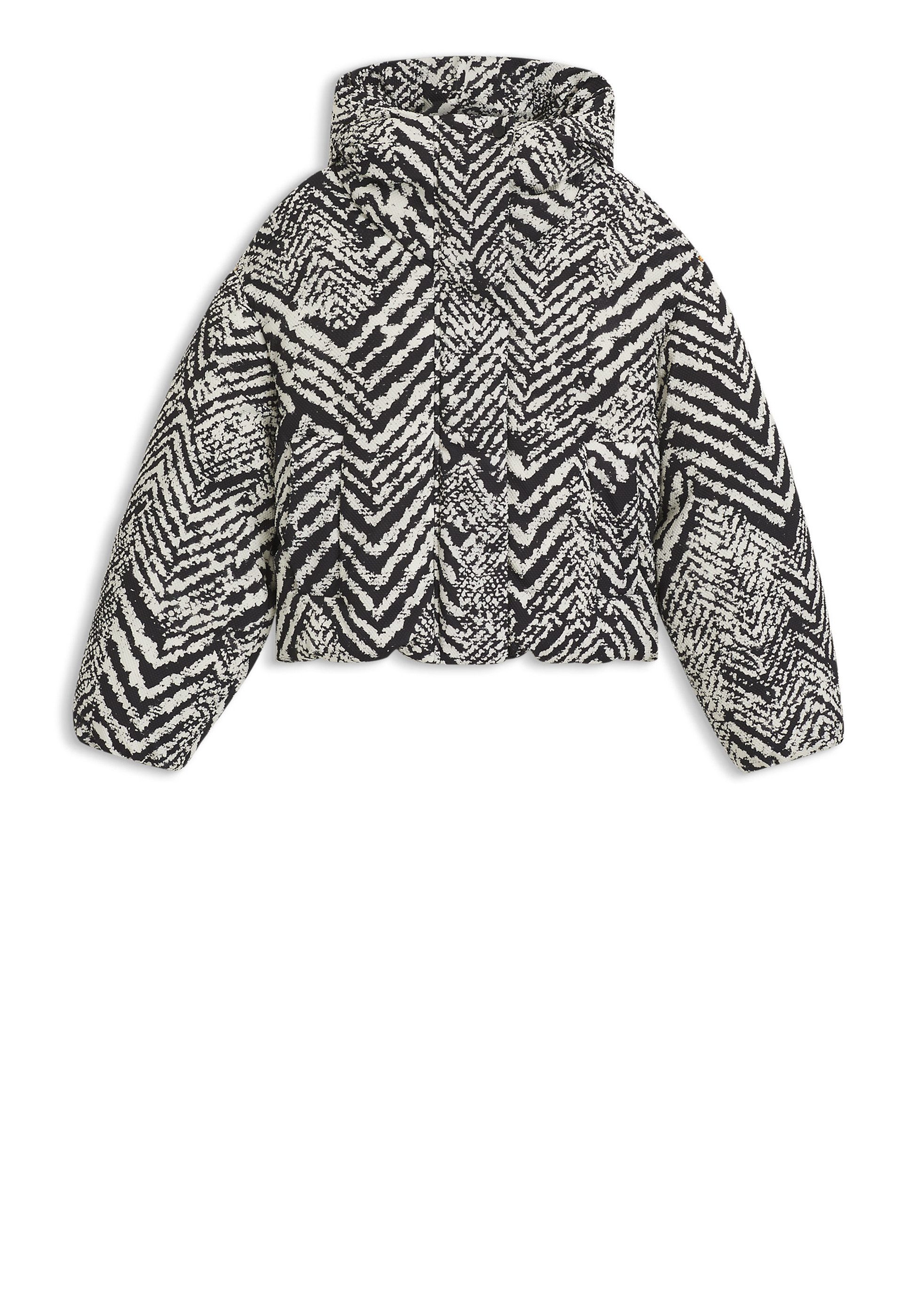 BOSS Steppjacke Paffia mit Fischgrätmuster (1-St)