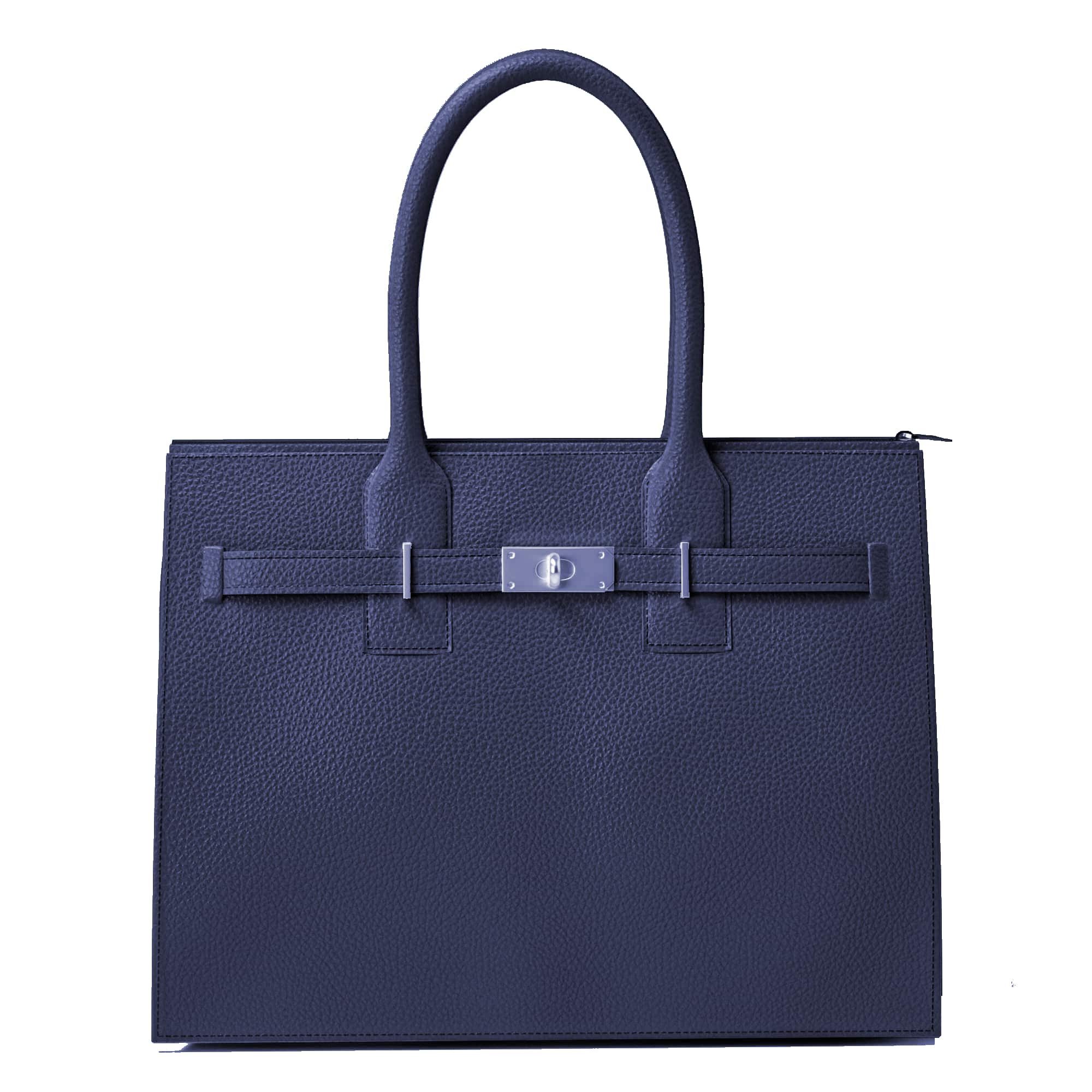 Henkeltasche Damen Umhänge Handtasche aus Echtleder – Made in Italy